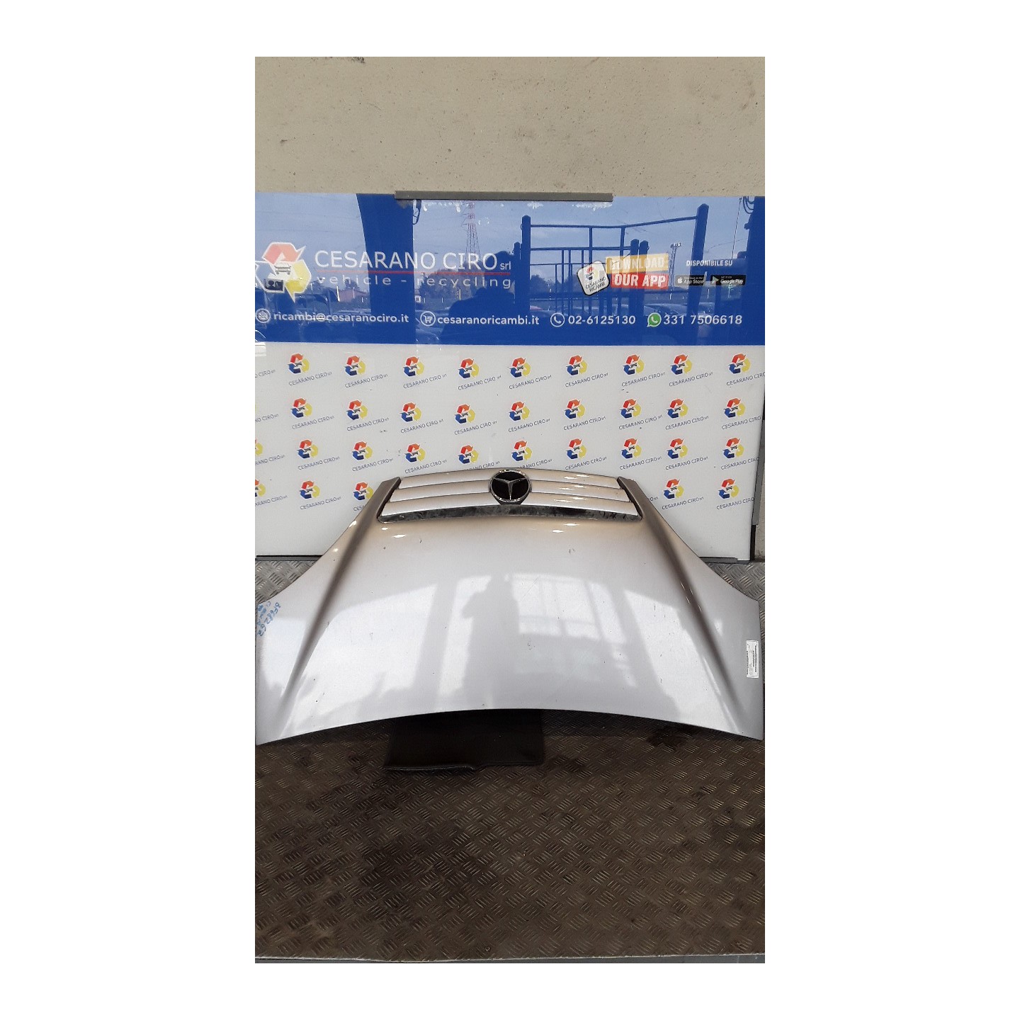 COFANO ANT. 115 MERCEDES-BENZ CLASSE A (W168) (10/97-02/01) 166960 A1688800657