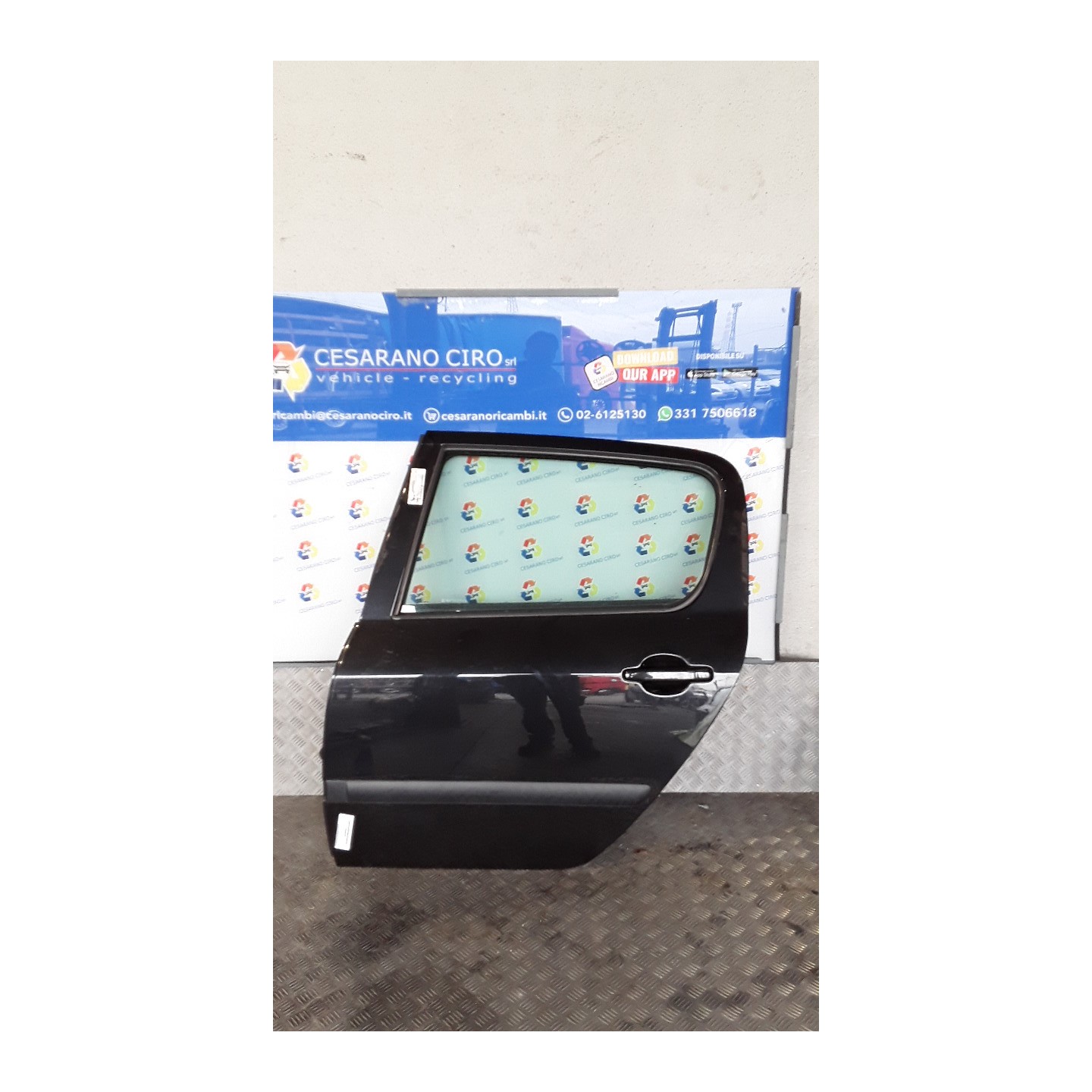PORTA POST. SX. 073 PEUGEOT 307 (07/05-07/08) 9HX 9006G9