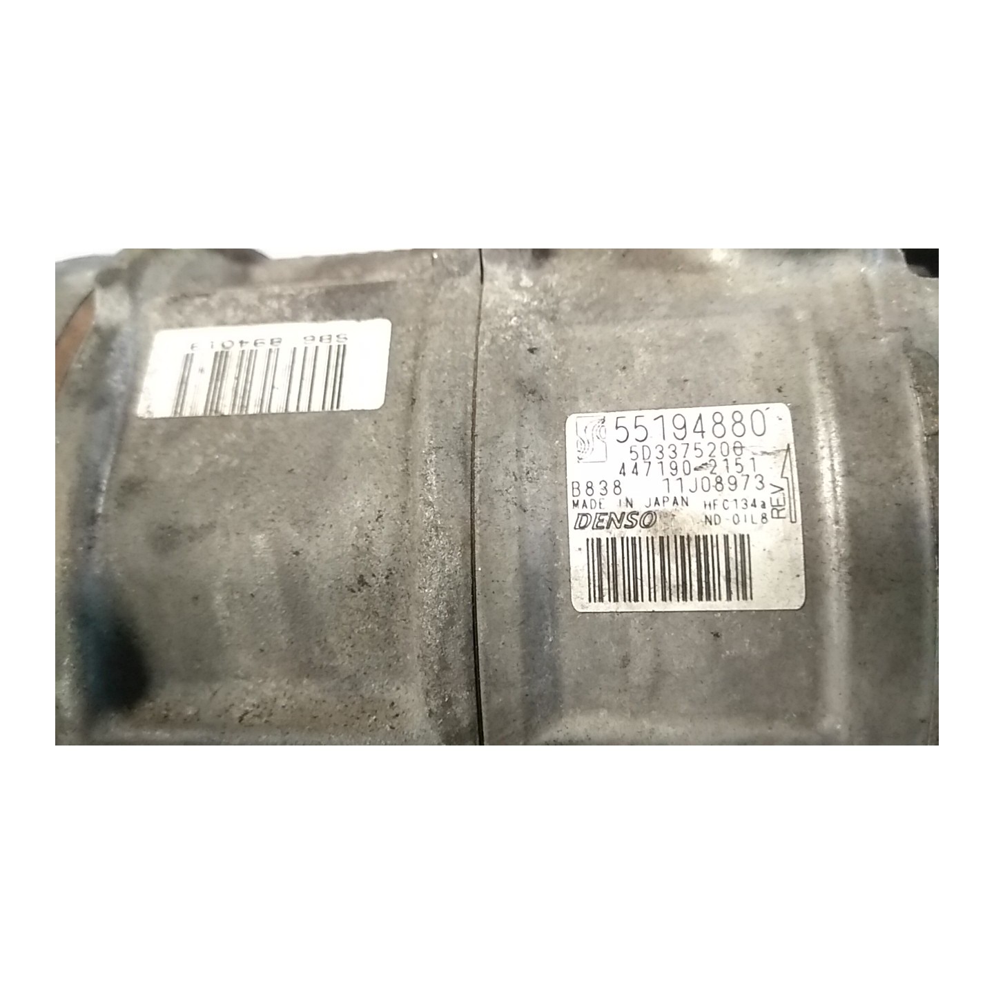 COMPRESSORE A/C 112 FIAT GRANDE PUNTO (2Y) (06/05-12/08 199A4000 55194880