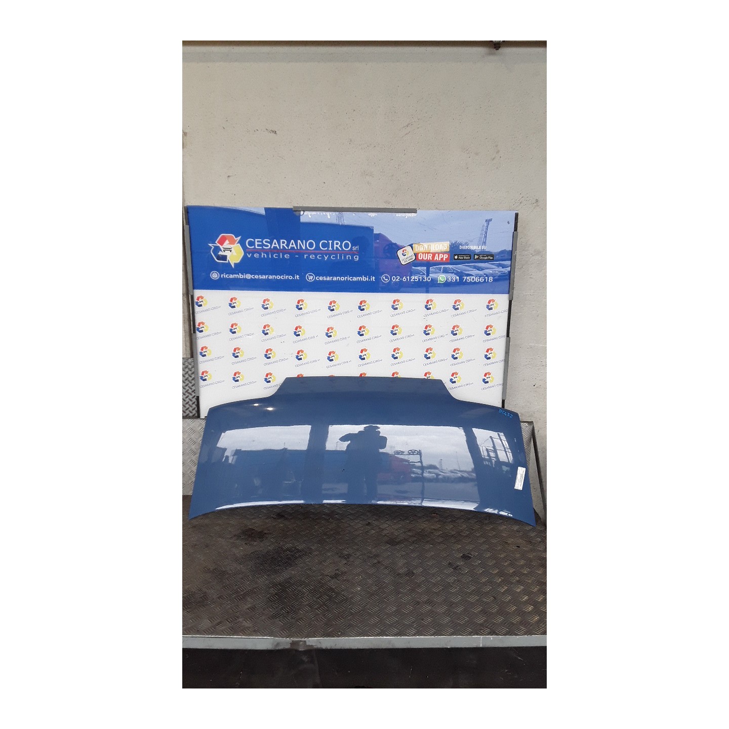 COFANO ANT. 117 FIAT DUCATO (PE) (05/94-05/98) 814067 1300732080