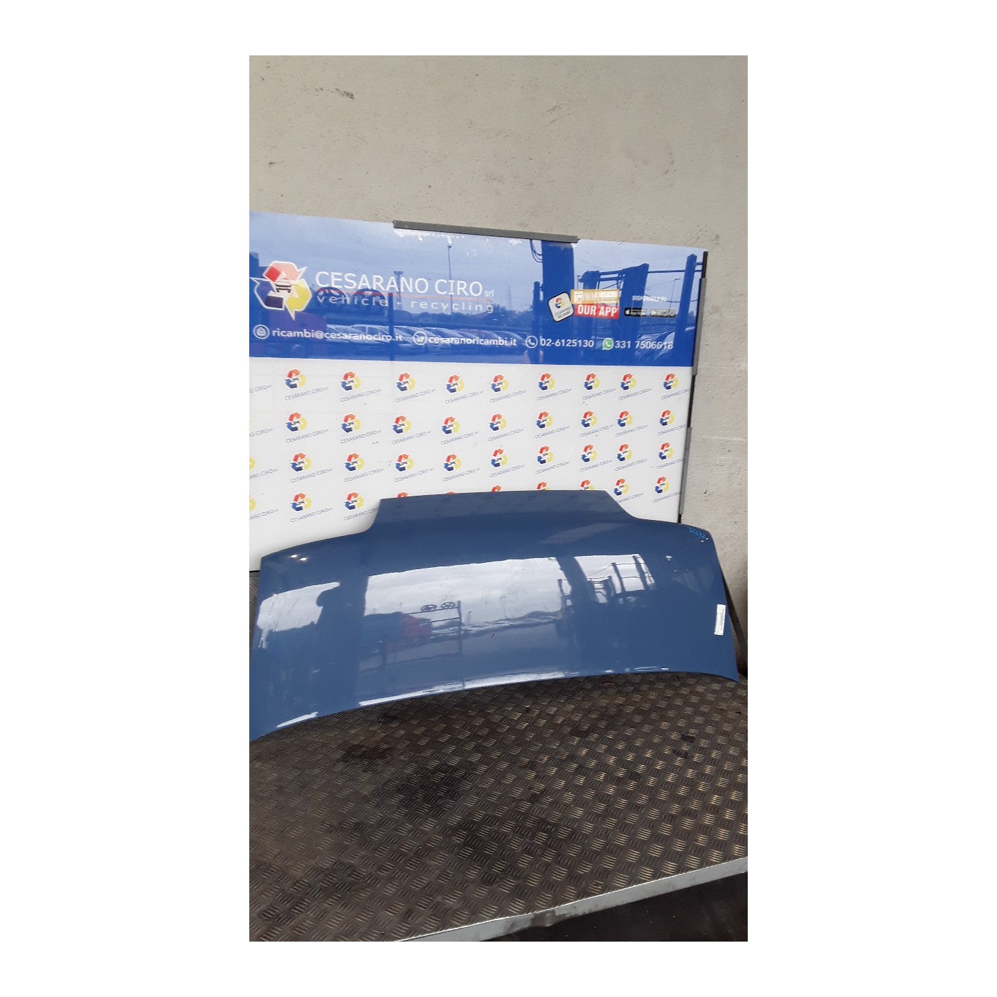 COFANO ANT. 117 FIAT DUCATO (PE) (05/94-05/98) 814067 1300732080