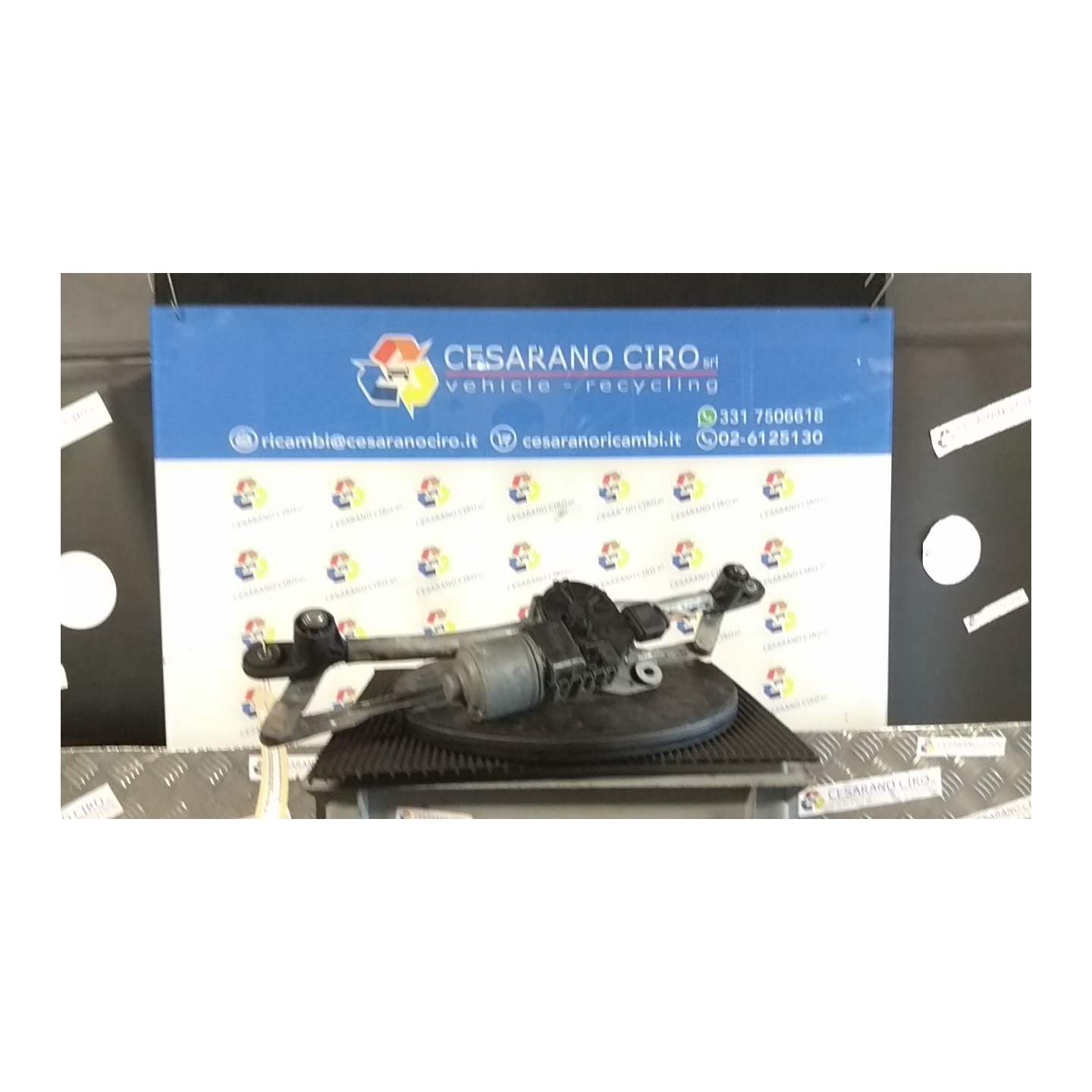 MECCANISMO TERGIPARABREZZA CON MOTORINO 169 FIAT CROMA (2T) (04/05-10/07) 939A2000 51708219