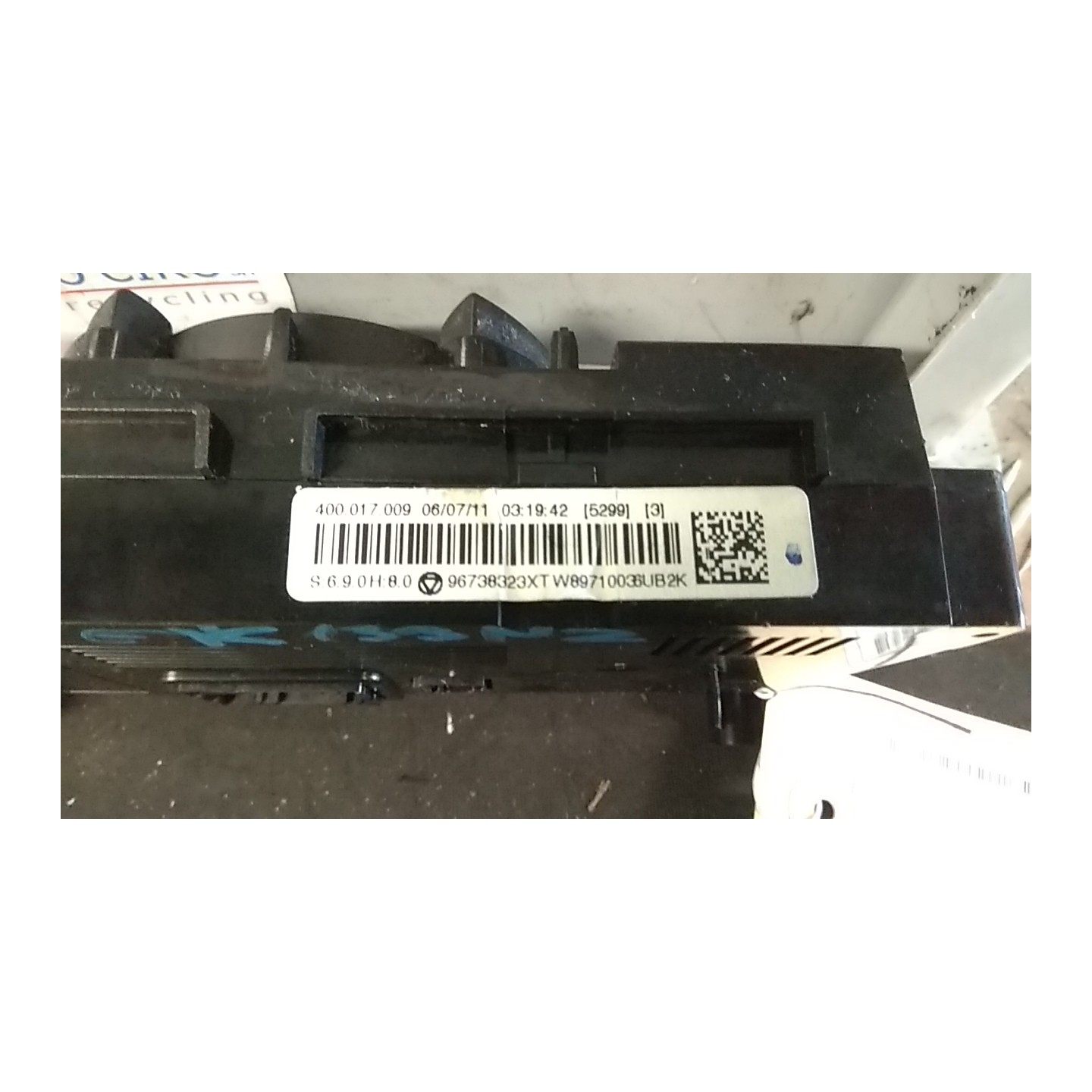 BLOCCO COMANDO CLIMATIZZAZIONE C/RAFFR.AUTO. 179 PEUGEOT 5008 (10/09-03/17) 9HR 6452W6