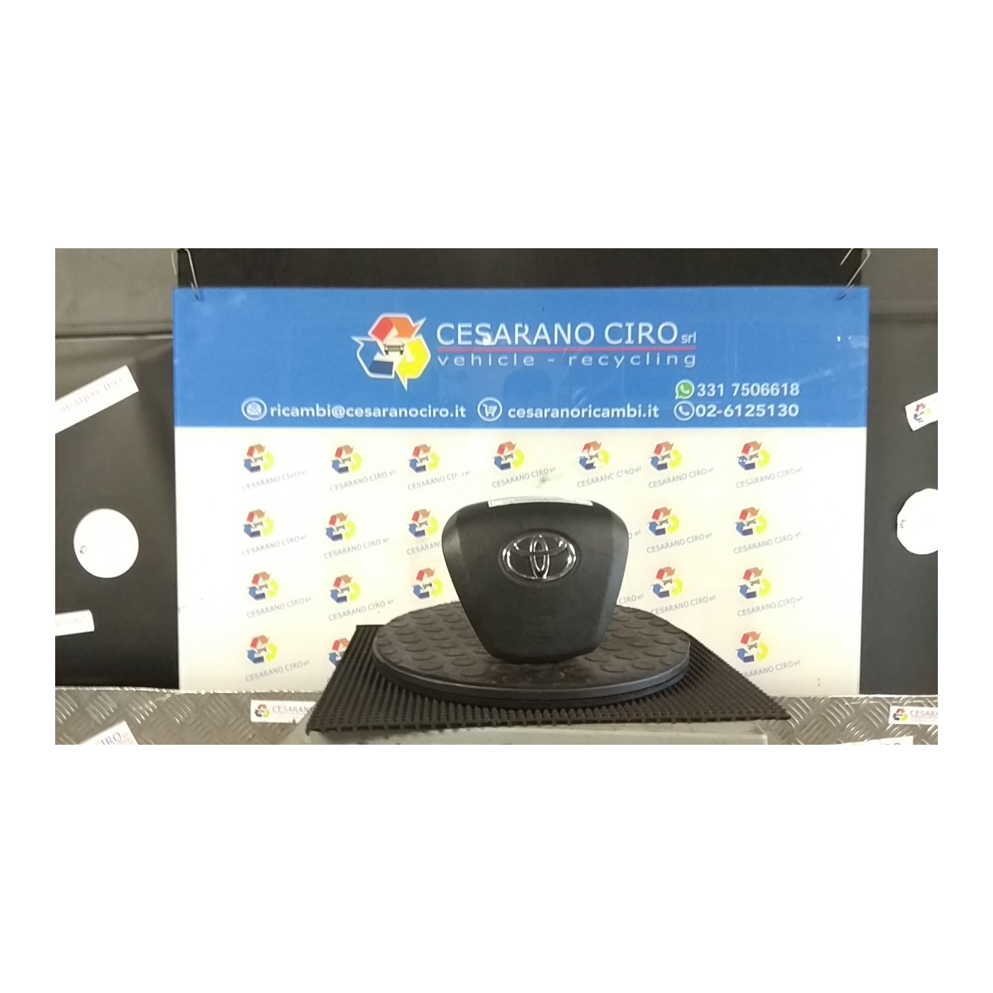 DISPOSITIVO AIRBAG LATO GUIDA 017 TOYOTA VERSO (05/09-03/13) 1ADFTV 451300F033B0
