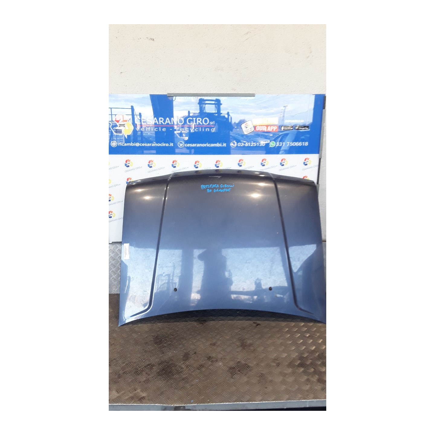 COFANO ANT. 101 KIA SPORTAGE 1A SERIE (01/97-11/00 FE 0K01F52310A
