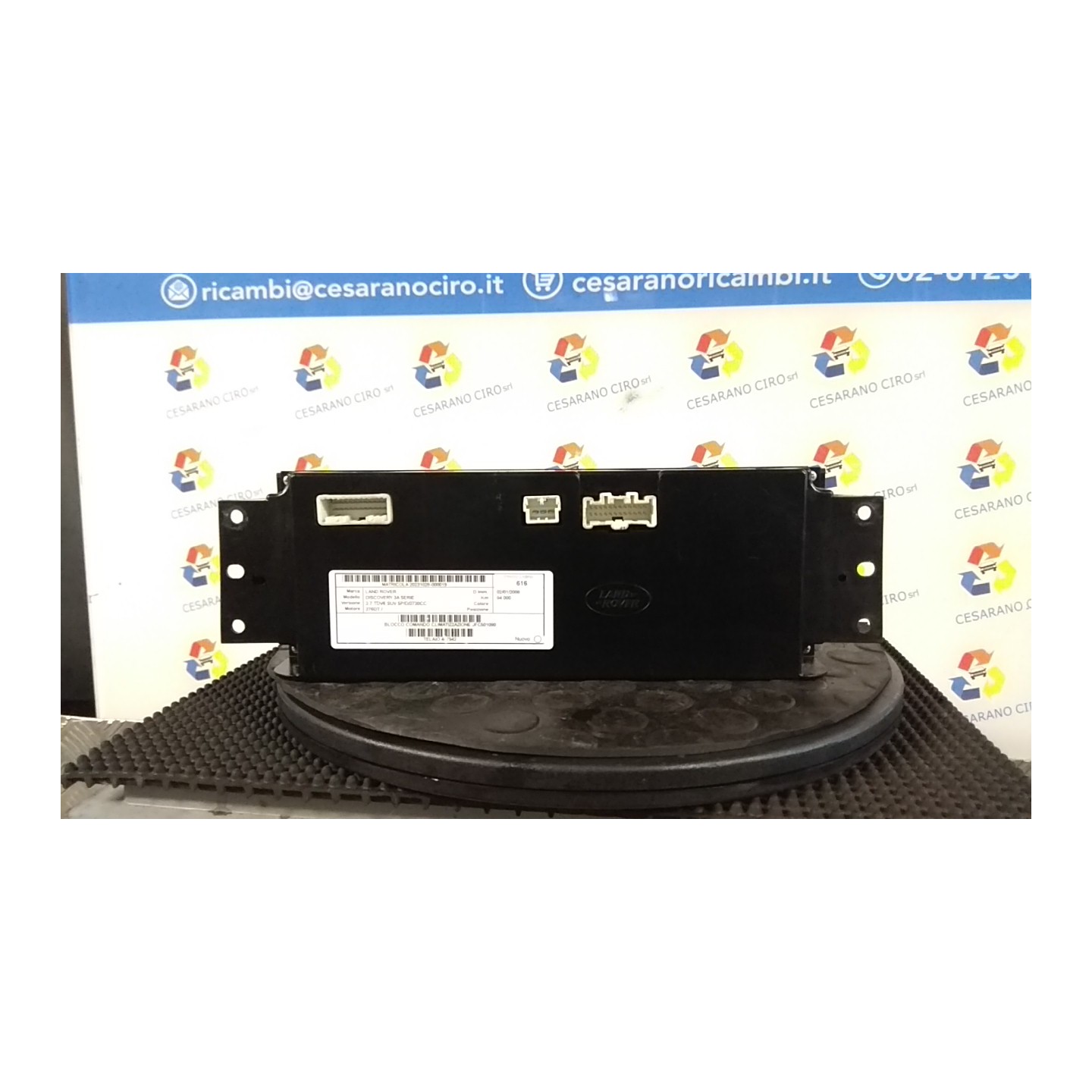 BLOCCO COMANDO CLIMATIZZAZIONE 019 LAND ROVER DISCOVERY 3A SERIE (08/04-12/0 276DT JFC501090