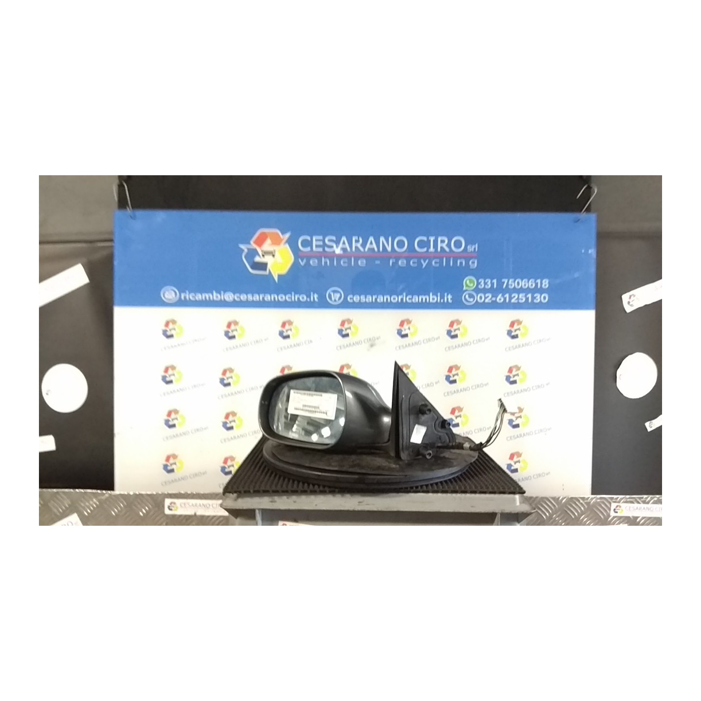 RETROVISORE EST. REGOLAZ. ELETTR. ASS. MEMORY,PRIMER SX. 007 LANCIA LYBRA (05/99-10/06) 839A6000 735266992