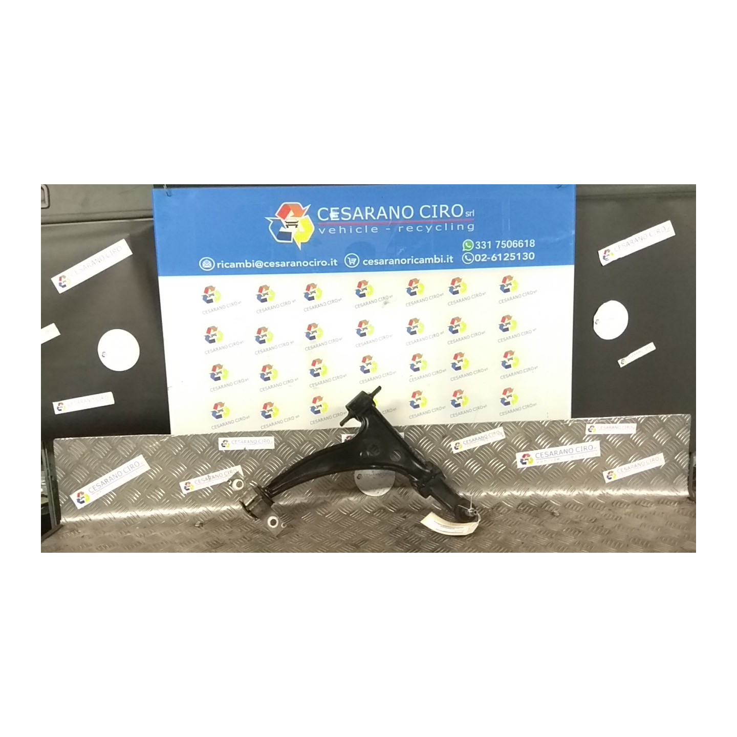 BRACCIO OSCILLANTE INF. SOSP. ANT. SX. 027 ALFA ROMEO 166 (W9) (06/98-05/04) AR34103 60695895