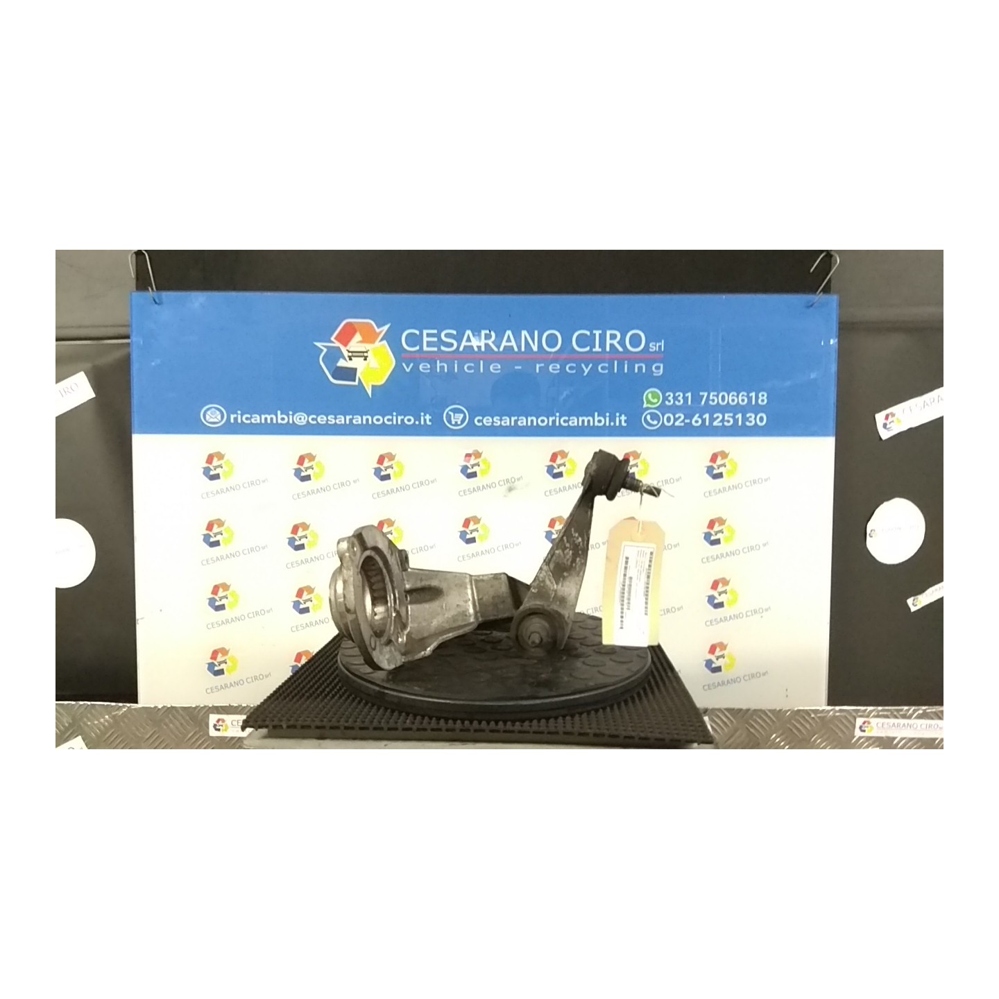 BRACCIO OSCILLANTE SUP. SOSP. ANT. SX. 029 ALFA ROMEO 166 (W9) (06/98-05/04) AR34103 60666021