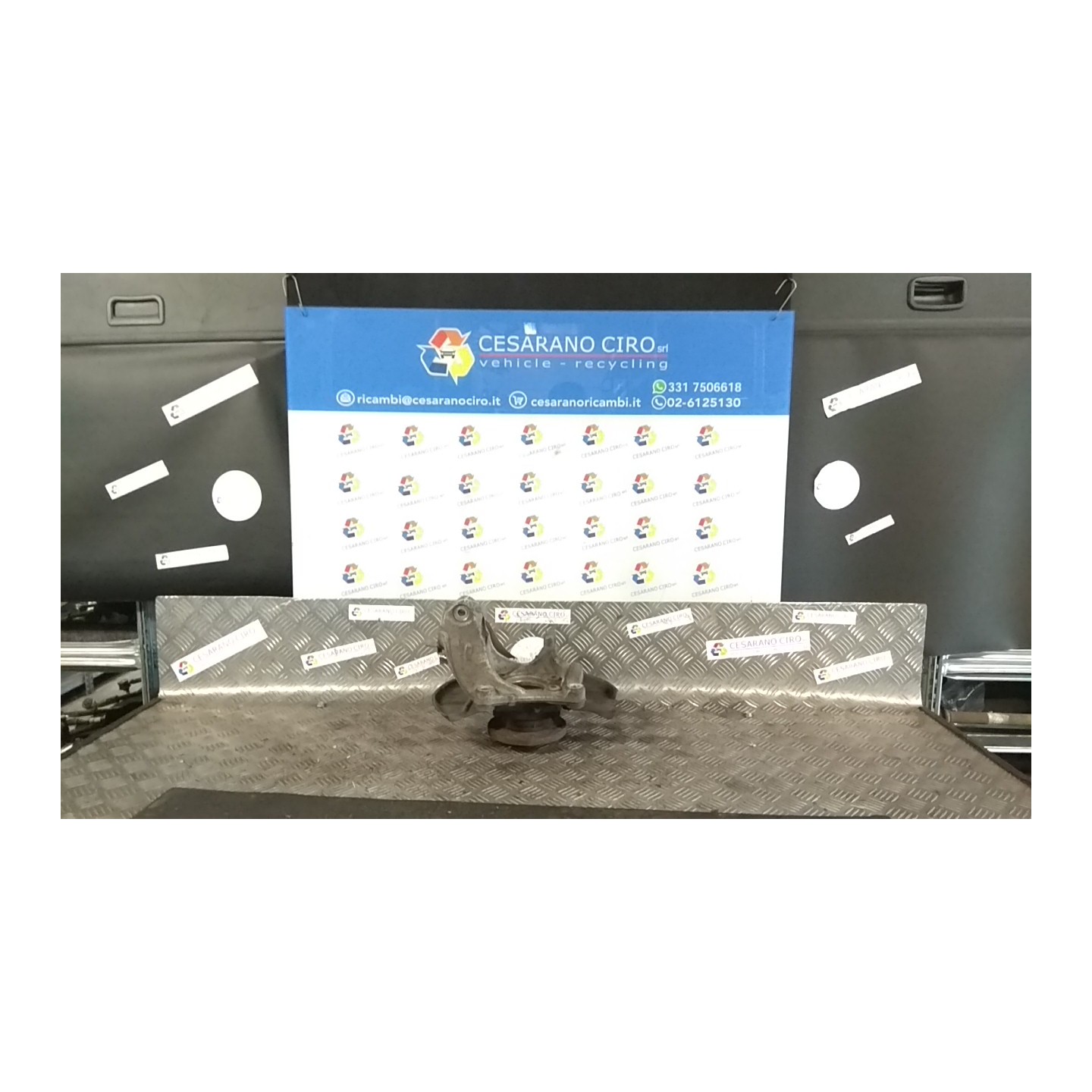 MONTANTE SOSP. ANT. DX. 107 VOLKSWAGEN PASSAT (3C) (02/05-12/10) CBA 3C0407254F