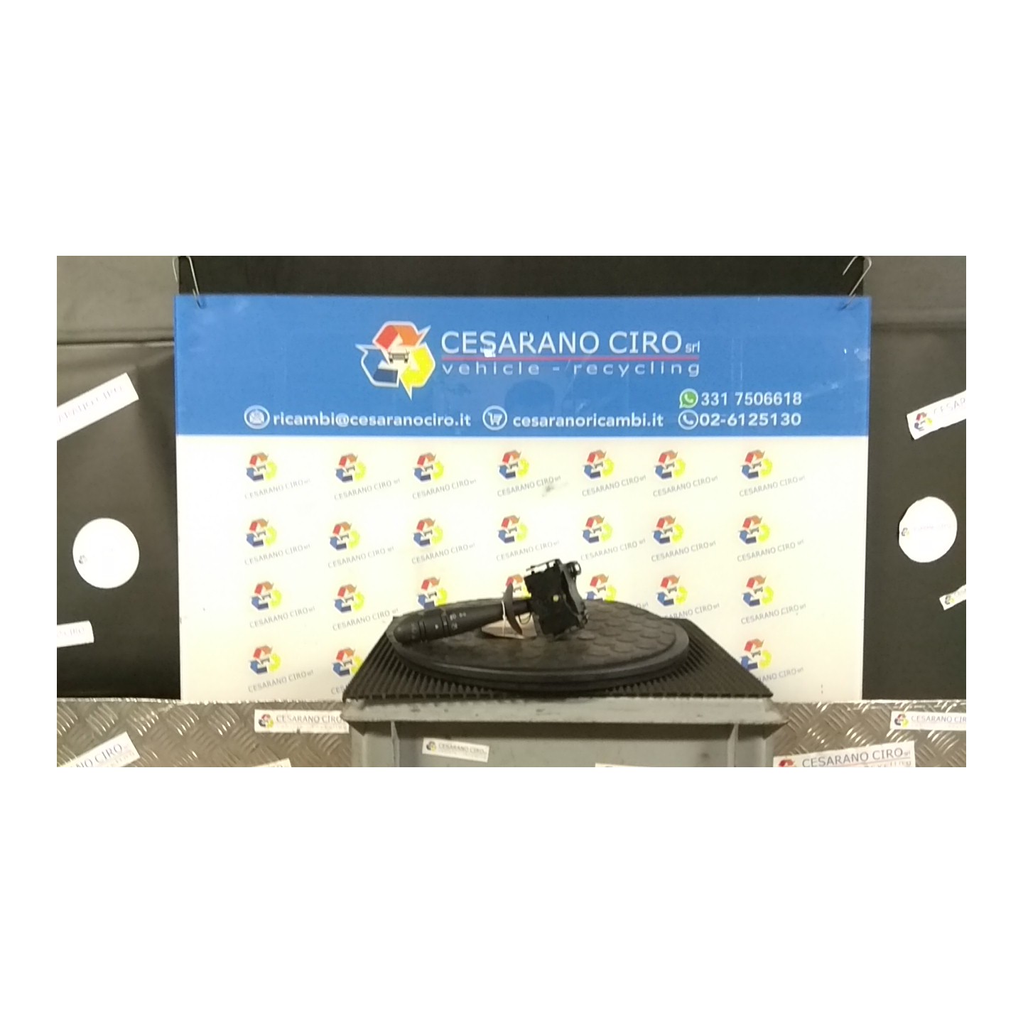 BLOCCO COMANDO VOLANTE LUCI 076 RENAULT LAGUNA 2A SERIE (03/05-09/07) F9QD6 NB6187019059001