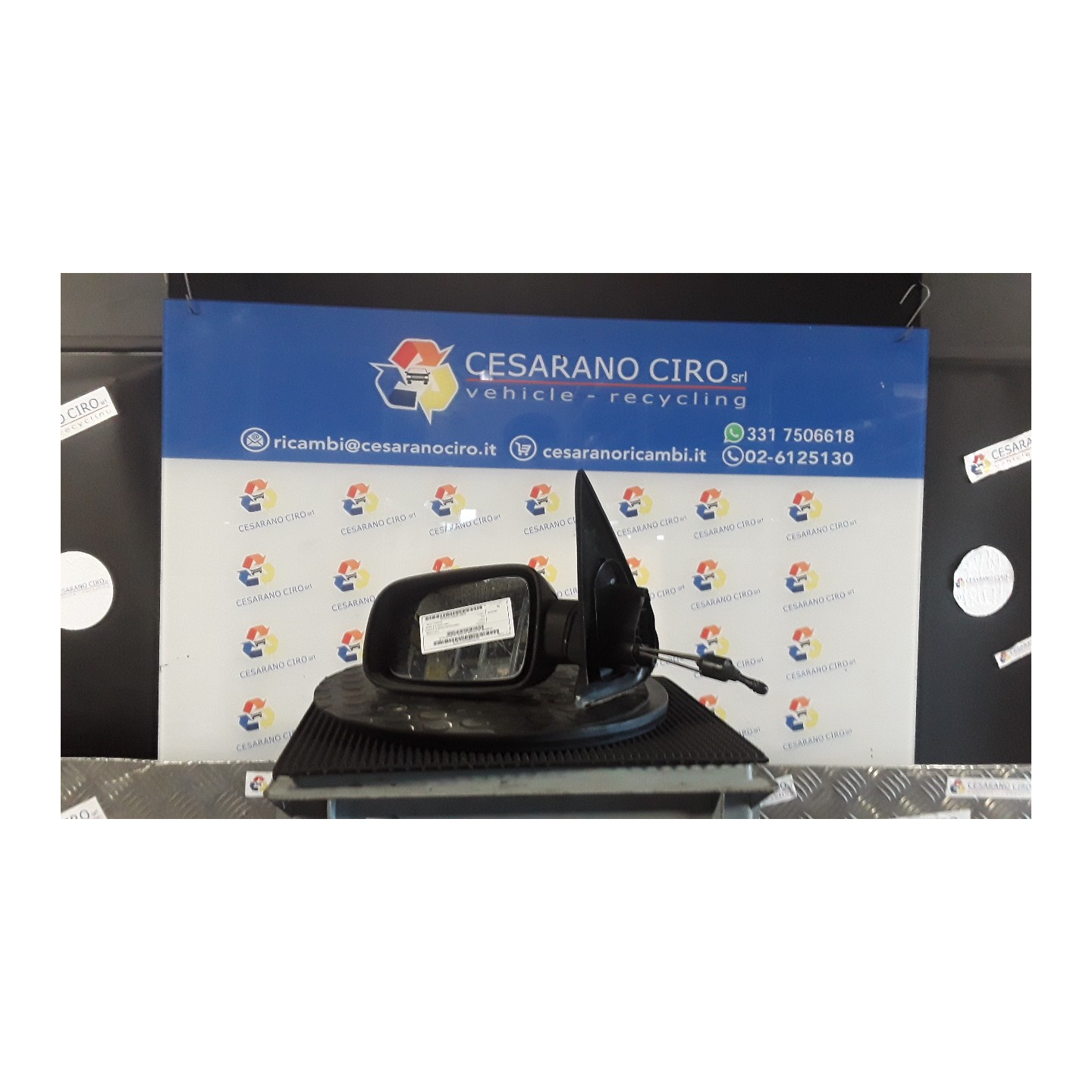 RETROVISORE EST. REGOLAZ. MANUALE SX. 115 CITROEN ZX (08/92-12/98) BFZ 96079603XX