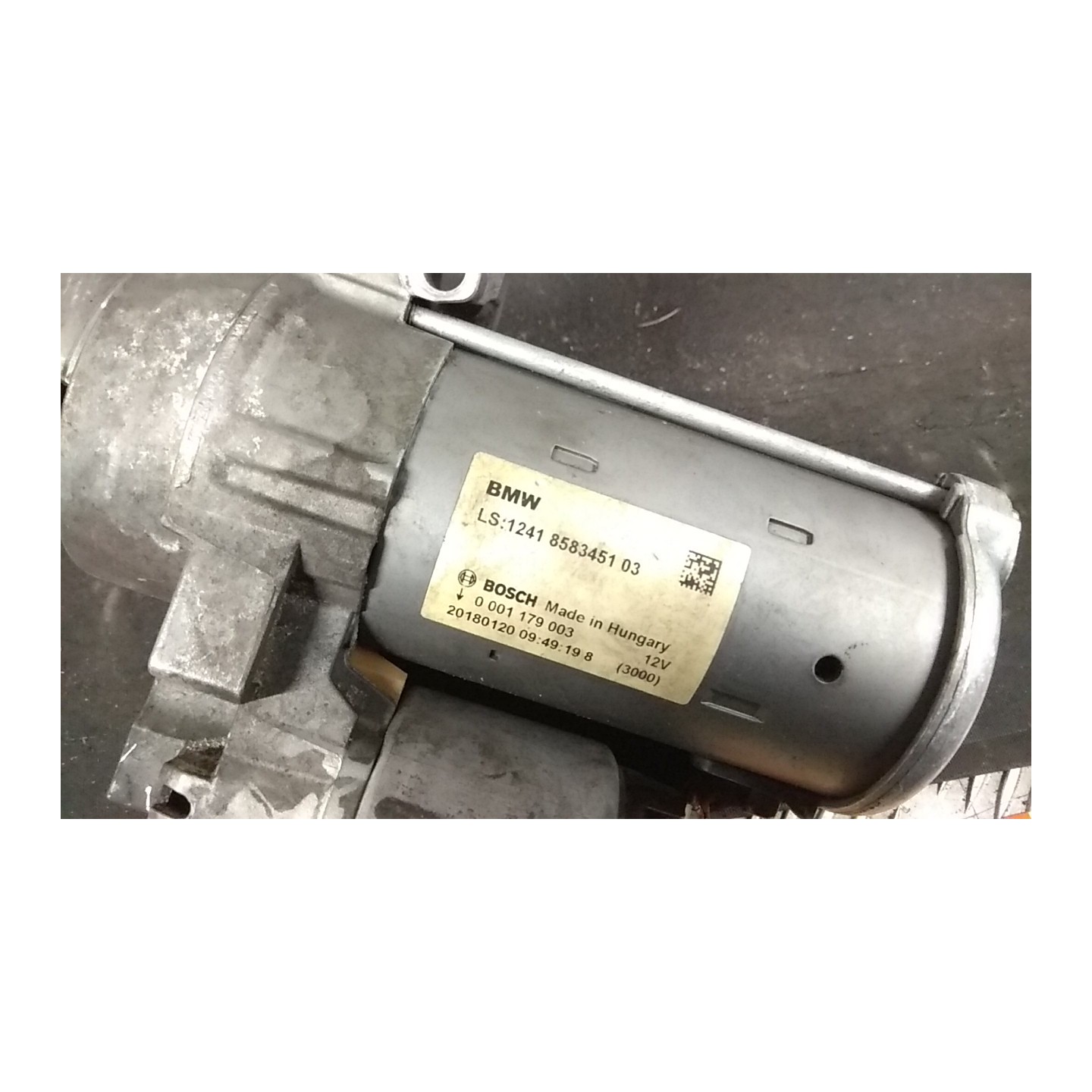 MOTORINO AVVIAMENTO 003 BMW SERIE 3 (F31) (07/15-) B47D20A 12418583451