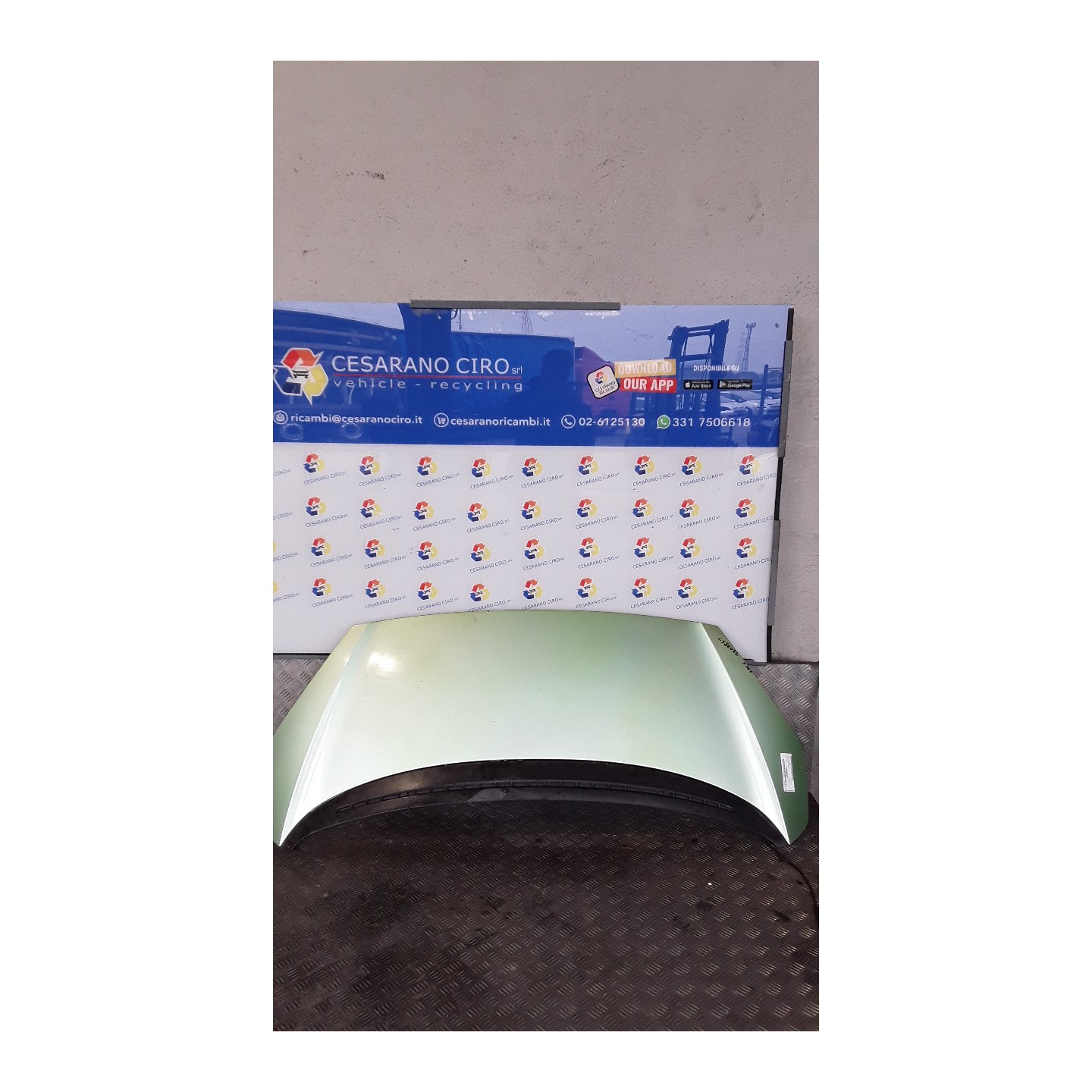 COFANO ANT. 038 PEUGEOT 1007 (04/05-06/10) 8HZ 7901Q5