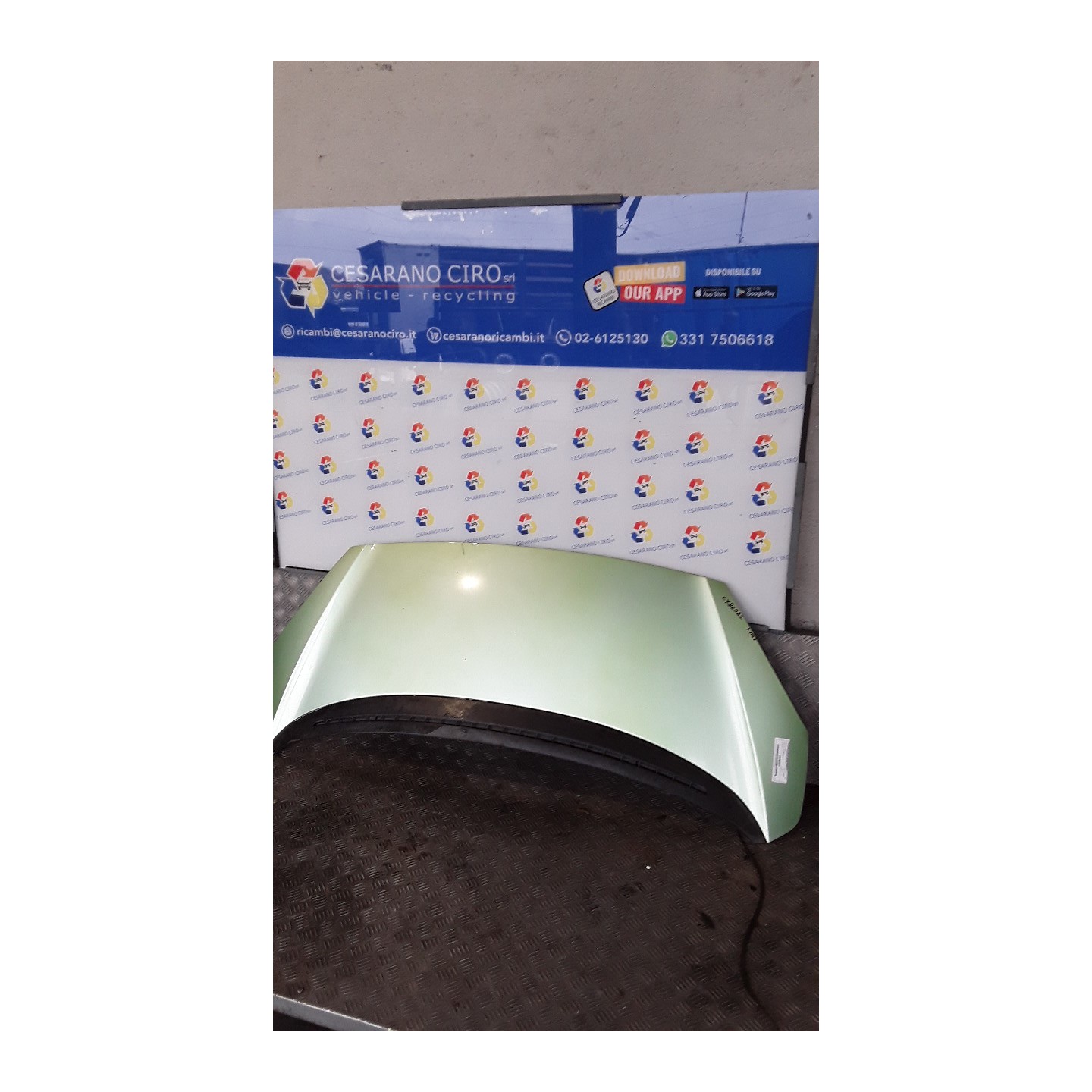 COFANO ANT. 038 PEUGEOT 1007 (04/05-06/10) 8HZ 7901Q5