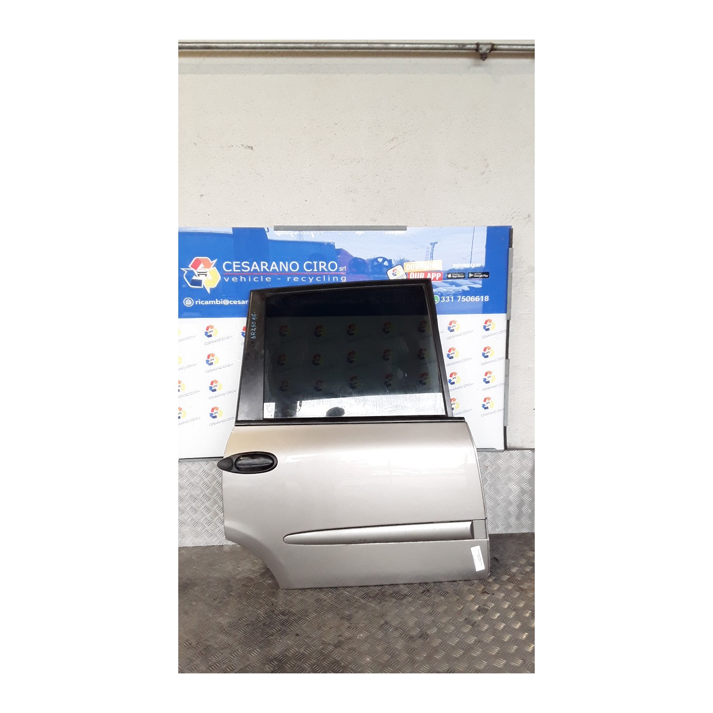 PORTA POST. DX. 042 FIAT MULTIPLA (1F) (05/04-04/12) 182B6000 51734616