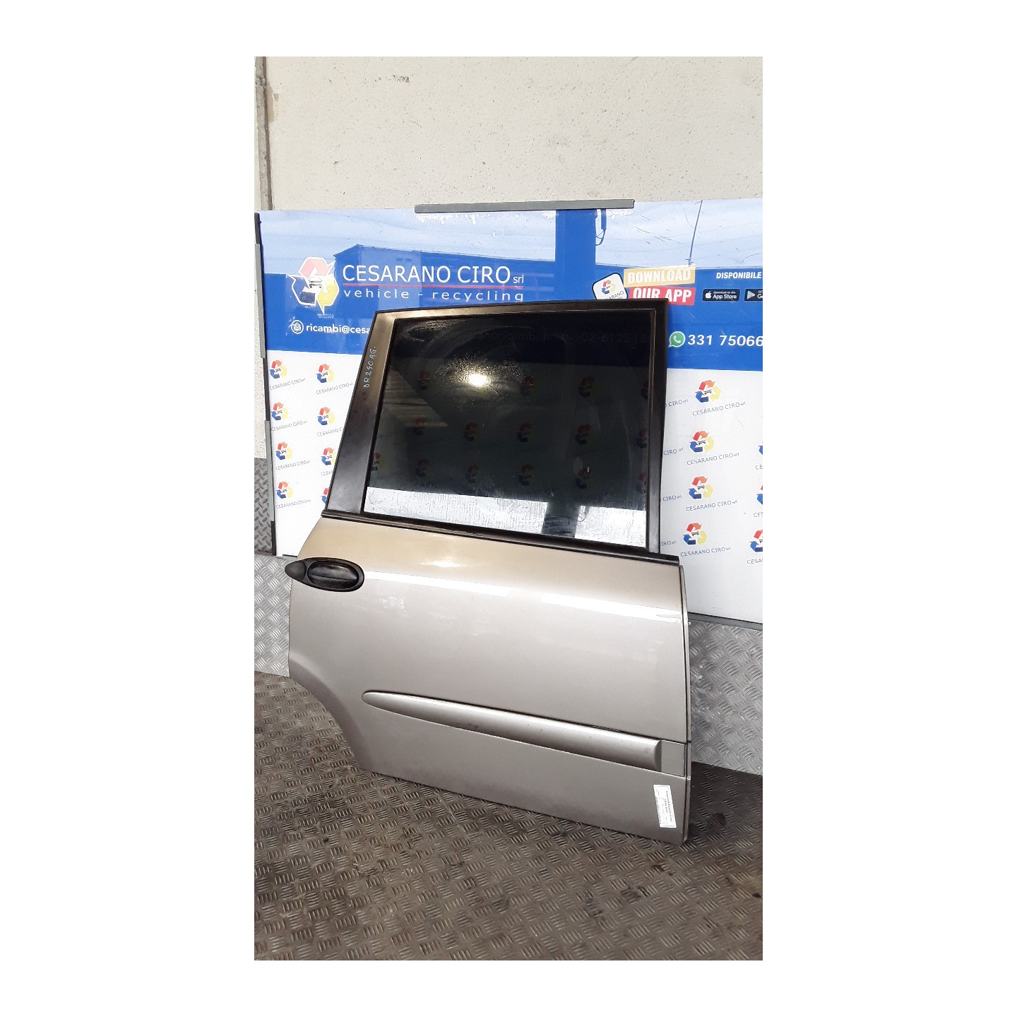 PORTA POST. DX. 042 FIAT MULTIPLA (1F) (05/04-04/12) 182B6000 51734616