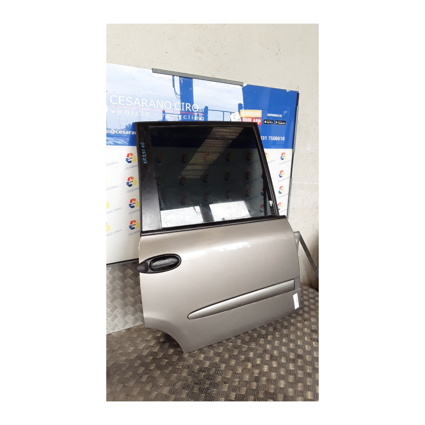 PORTA POST. DX. 042 FIAT MULTIPLA (1F) (05/04-04/12) 182B6000 51734616