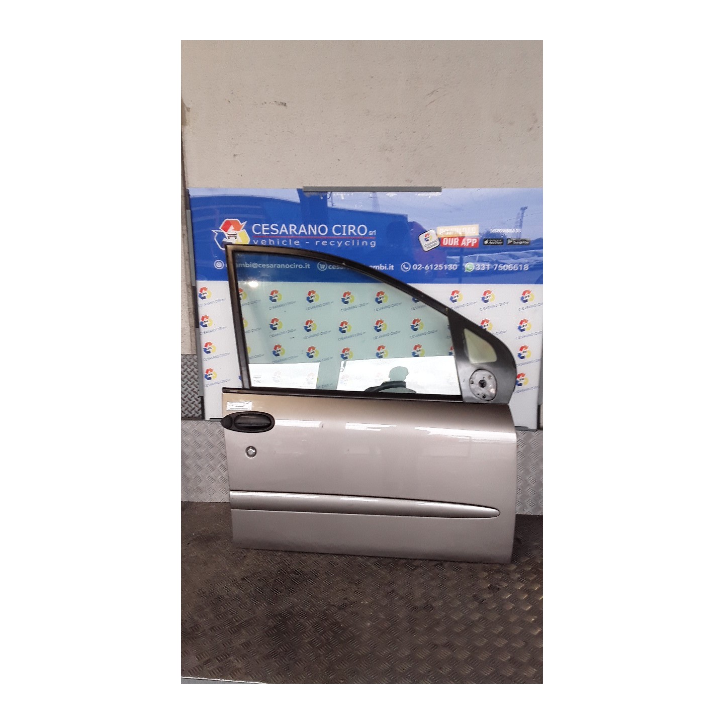 PORTA ANT. DX. 043 FIAT MULTIPLA (1F) (05/04-04/12) 182B6000 51734596