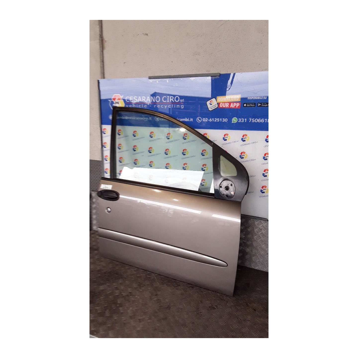 PORTA ANT. DX. 043 FIAT MULTIPLA (1F) (05/04-04/12) 182B6000 51734596