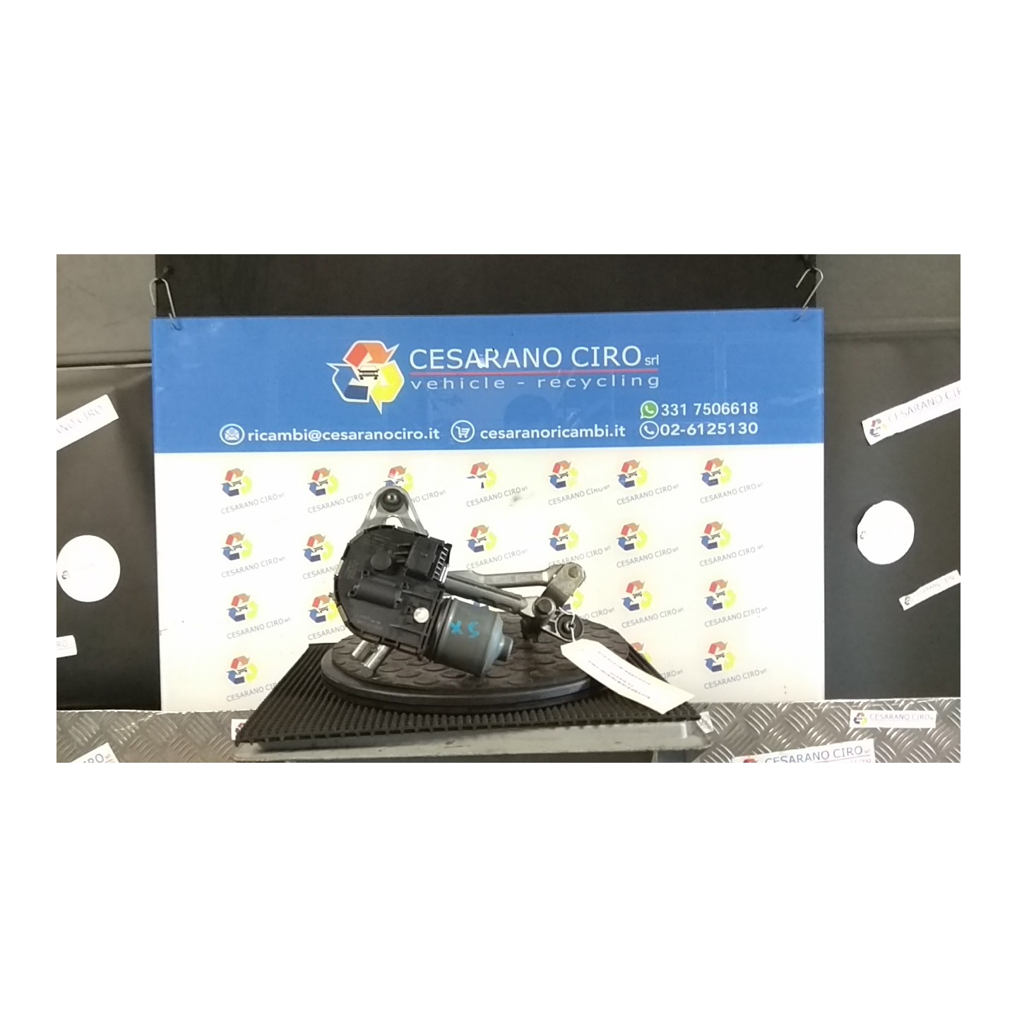 MOTORINO TERGIPARABREZZA DA TELECODIFICARE SX. 022 PEUGEOT 5008 (10/09-03/17) 9H05 6405PZ
