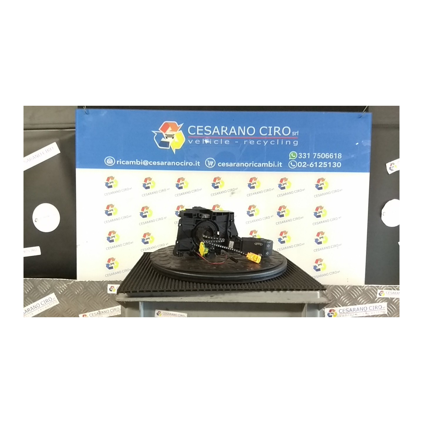 CONTATTO SPIRALIFORME AIRBAG 025 RENAULT CLIO 2A SERIE (05/01-11/10) D4FB7 7701045276