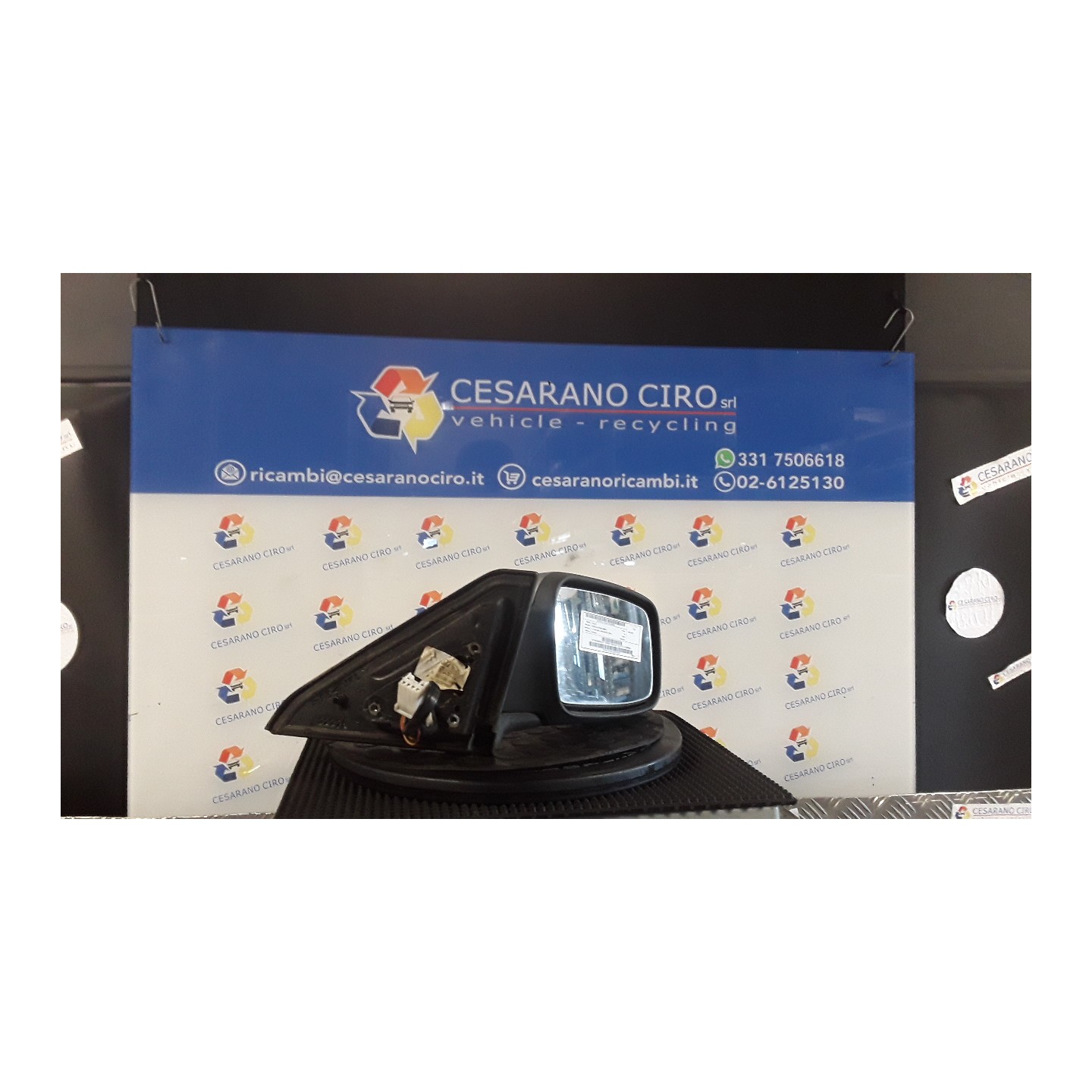RETROVISORE EST. TERMICO REGOLAZ. ELETTR. DX. 035 VOLVO SERIE 40 (02/96-03/00) B4164S 30623538