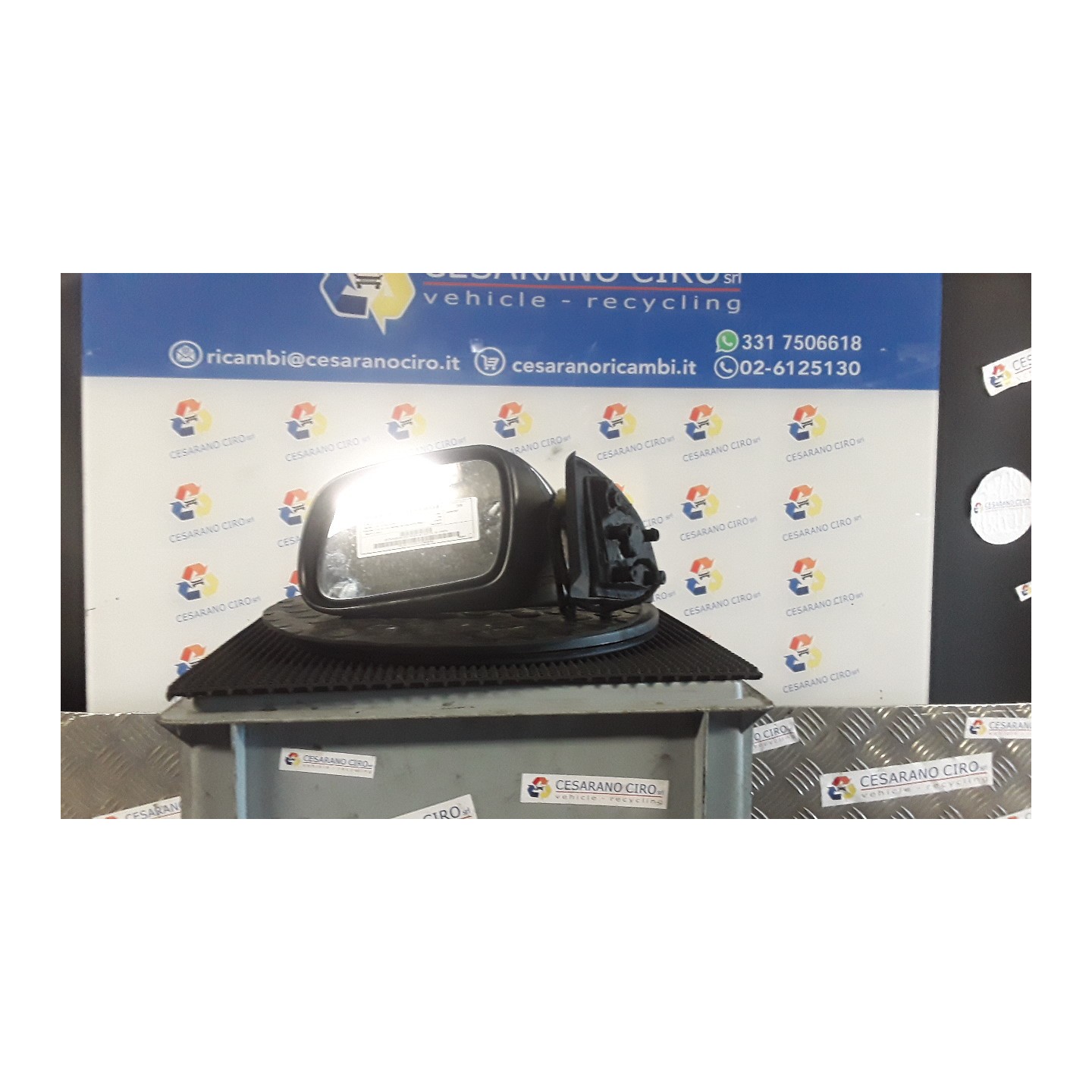 RETROVISORE EST. REGOLAZ. ELETTR. SX. 039 PEUGEOT 307 (07/05-07/08) 9HV 8153F4