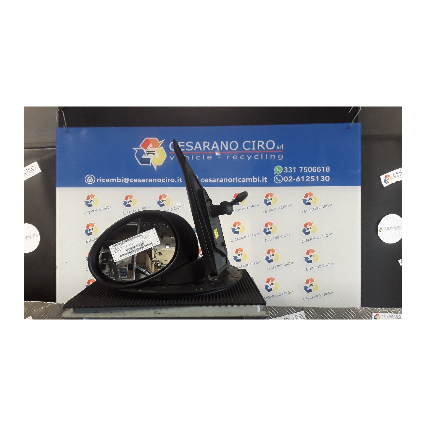 RETROVISORE EST. SX. 075 TOYOTA AYGO 1A SERIE (04/05-10/14) 1KRFE 879400H011