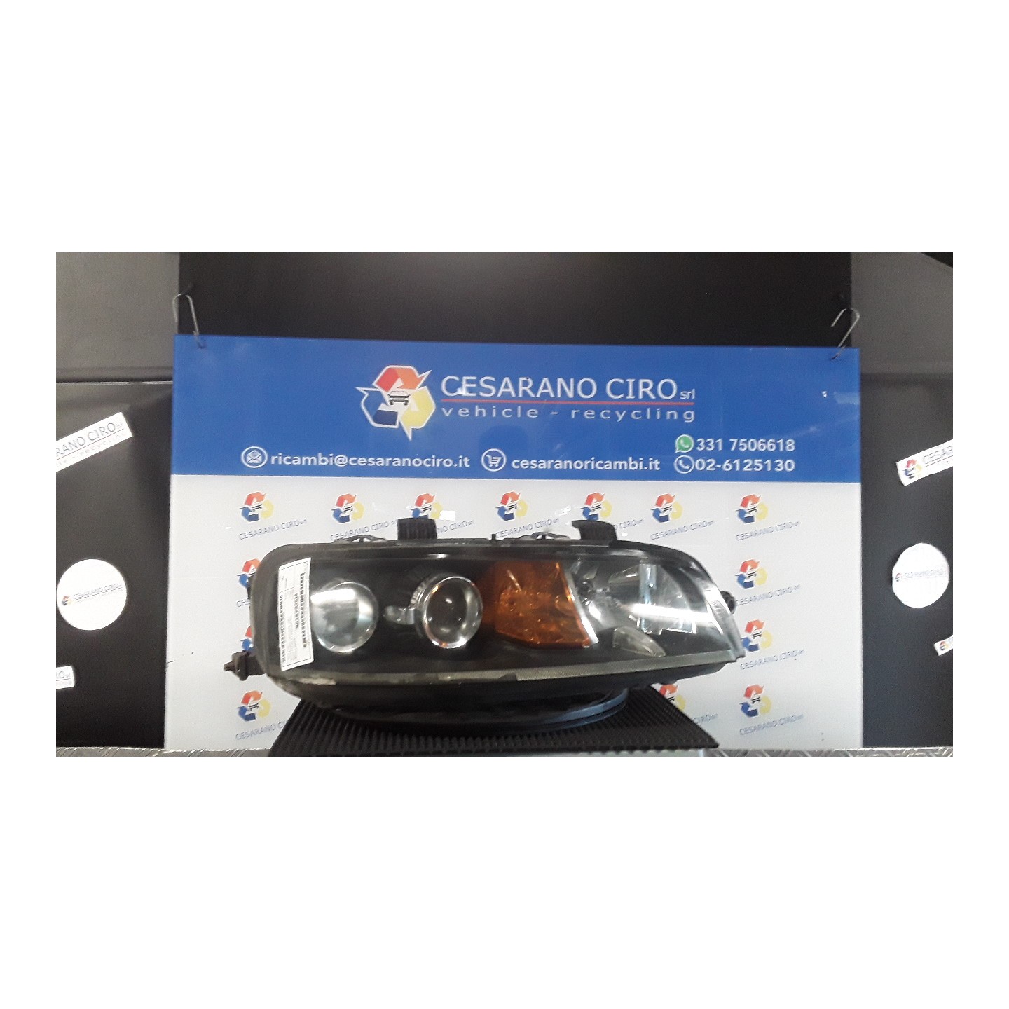 PROIETTORE DX. 082 FIAT PUNTO (1N/1P) (07/99-12/05) 188A5000 51712392