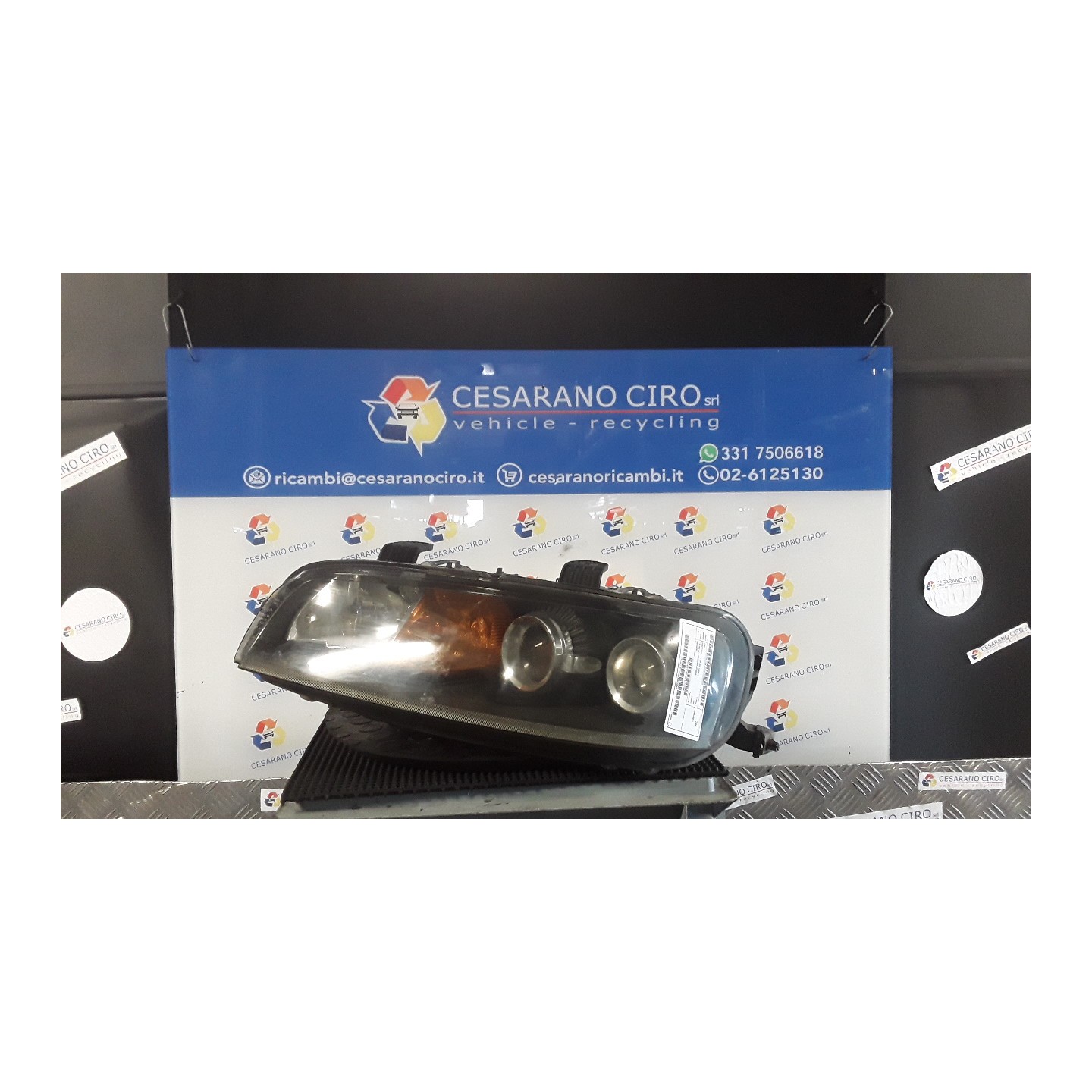 PROIETTORE SX. 083 FIAT PUNTO (1N/1P) (07/99-12/05) 188A5000 51712396