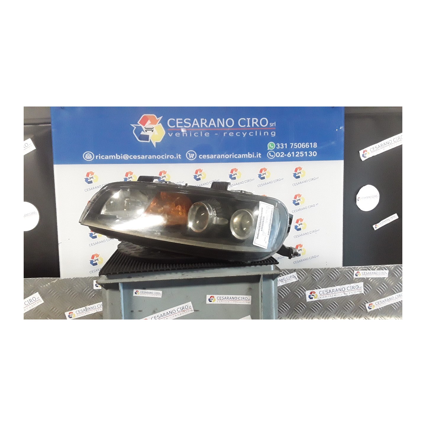 PROIETTORE SX. 083 FIAT PUNTO (1N/1P) (07/99-12/05) 188A5000 51712396