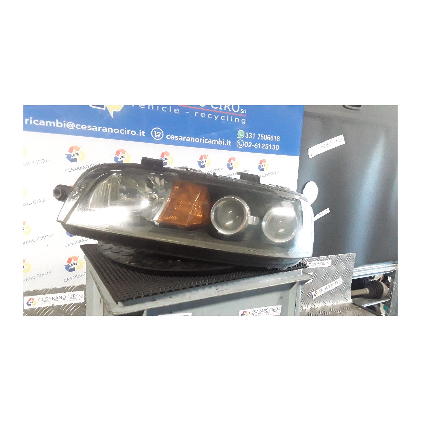PROIETTORE SX. 083 FIAT PUNTO (1N/1P) (07/99-12/05) 188A5000 51712396