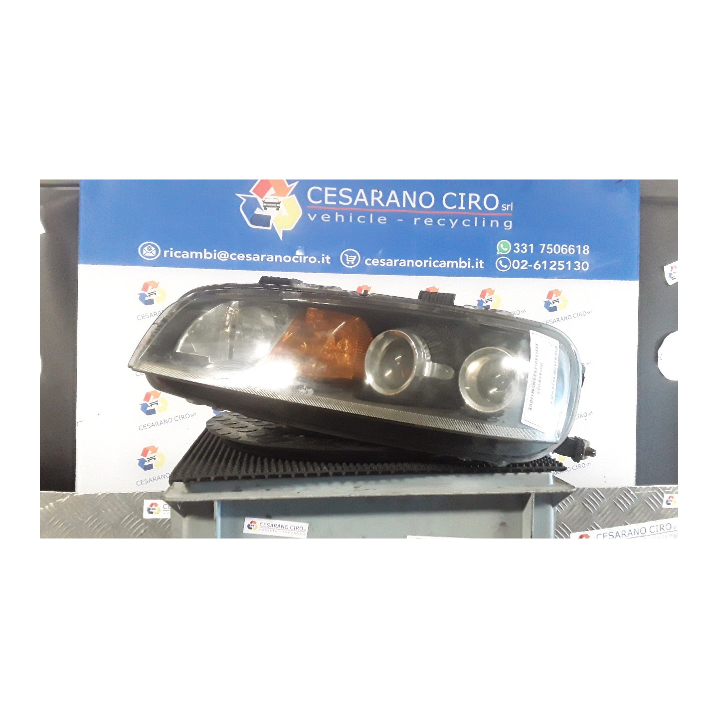 PROIETTORE SX. 083 FIAT PUNTO (1N/1P) (07/99-12/05) 188A5000 51712396