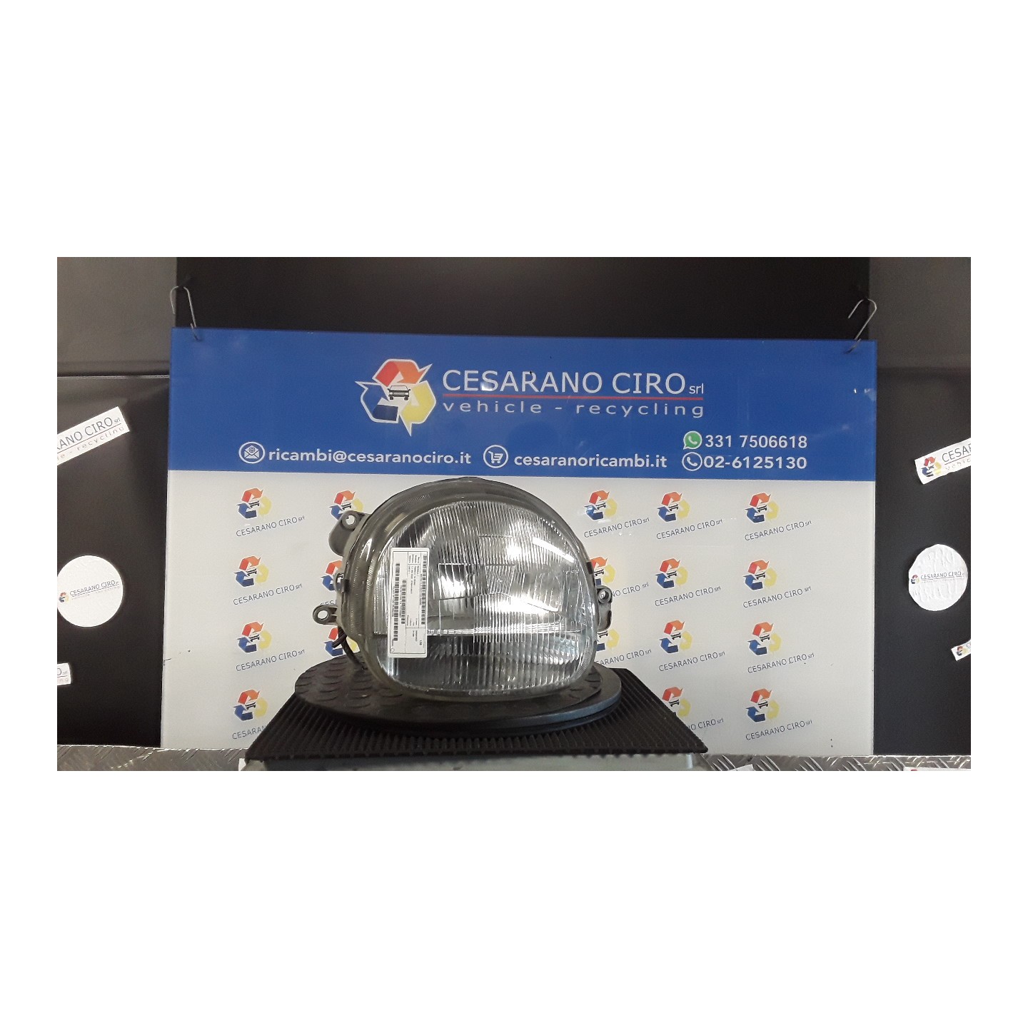 PROIETTORE DX. 090 RENAULT TWINGO 1A SERIE (08/98-09/07) D4FA7 7701049687