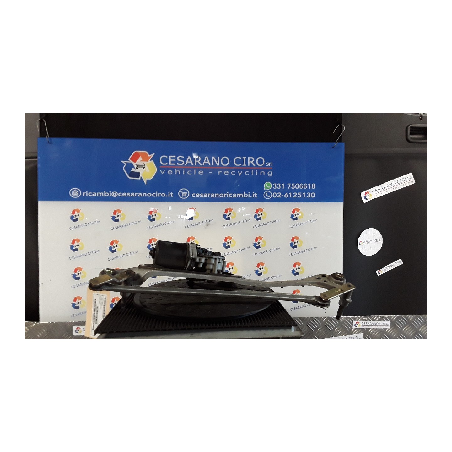 MECCANISMO TERGIPARABREZZA 093 RENAULT LAGUNA 2A SERIE (03/01-09/07) F4PC7 8200317212