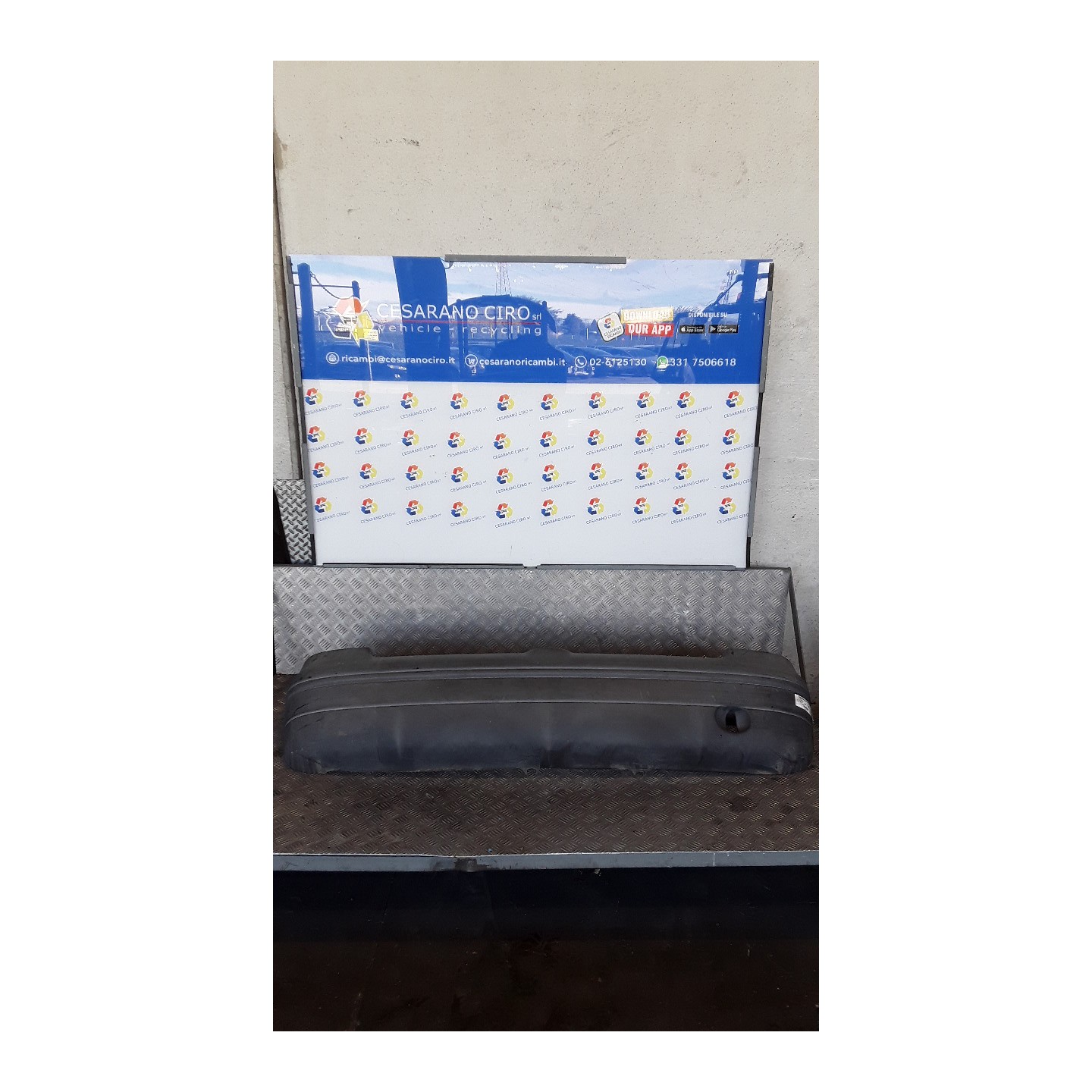 PARAURTI POST. 106 RENAULT TWINGO 1A SERIE (10/92-08/98) C3GA7 7700816854