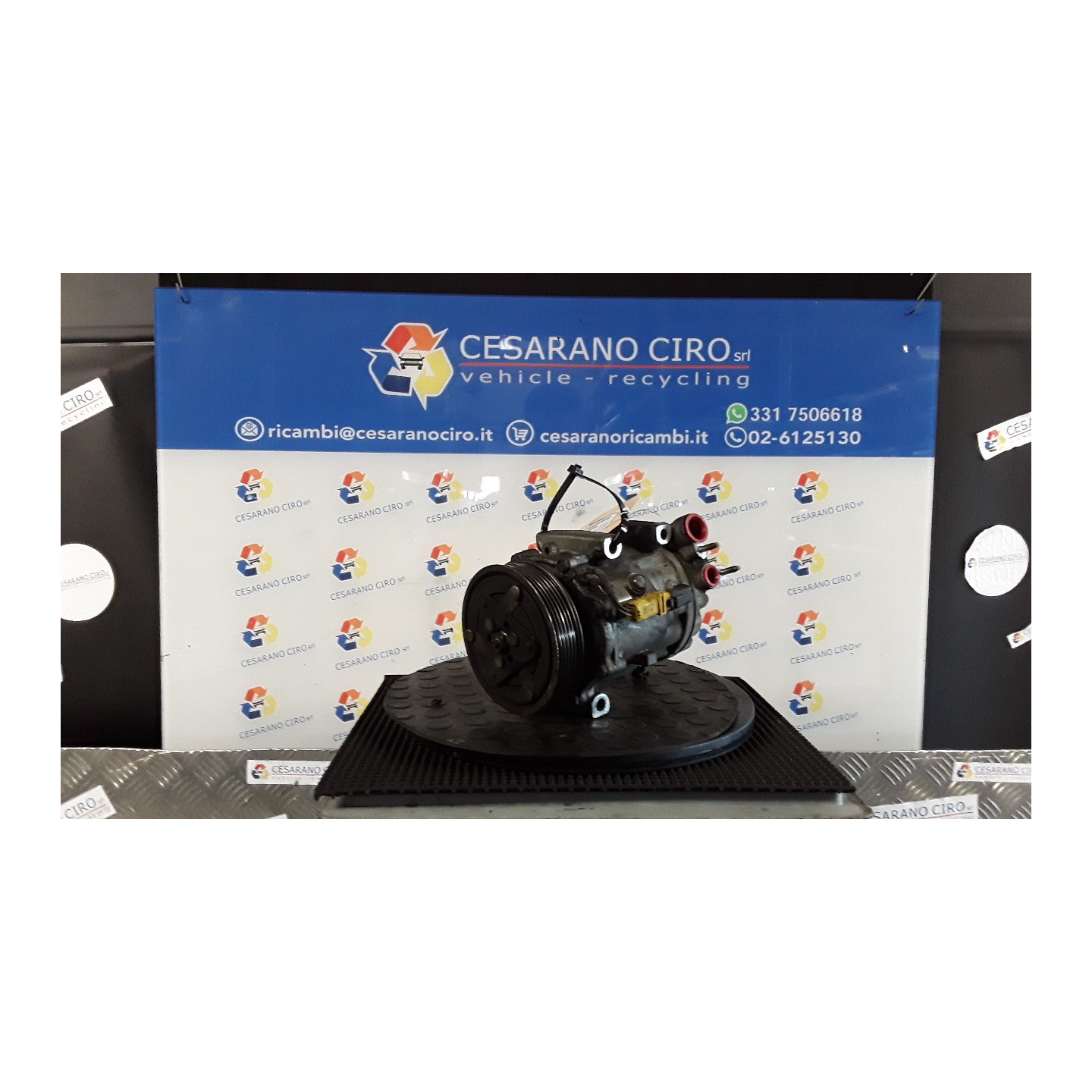 COMPRESSORE A/C 014 PEUGEOT 407 (03/04-03/12) RHR 9800840380