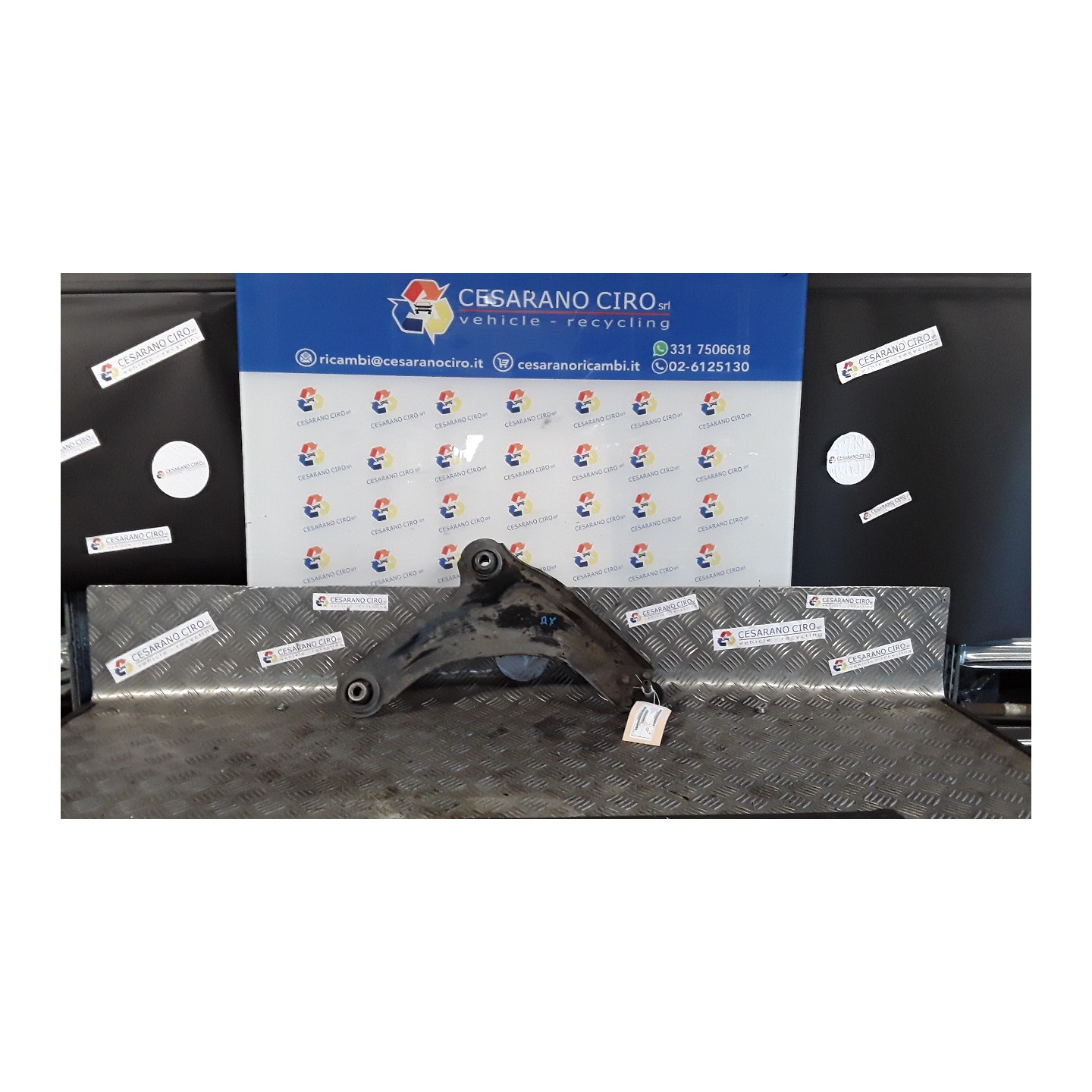 BRACCIO OSCILLANTE SOSP. ANT. DX. 039 RENAULT LAGUNA 2A SERIE (03/01-09/07) F4PC7 545002029R