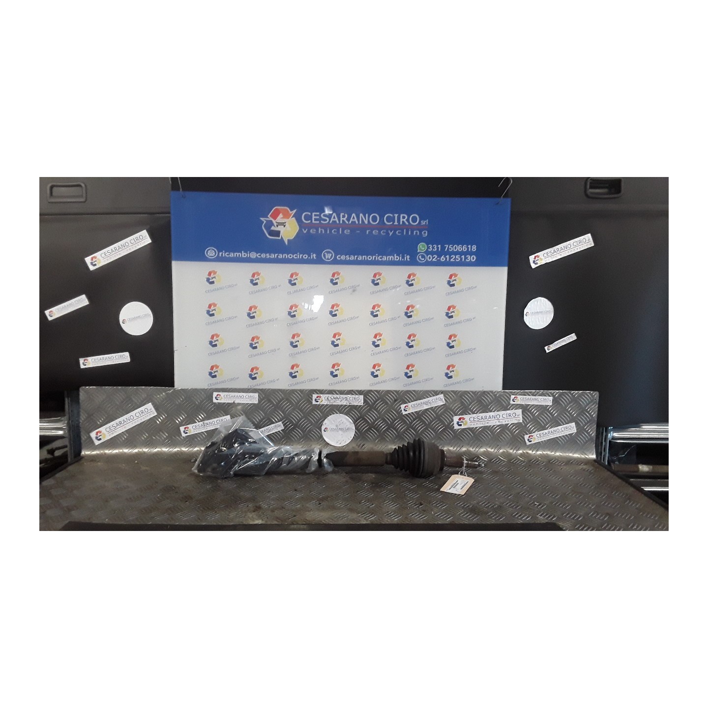 SEMIALBERO ANT. COMPL. SX. 040 RENAULT LAGUNA 2A SERIE (03/01-09/07) F4PC7 8200232886