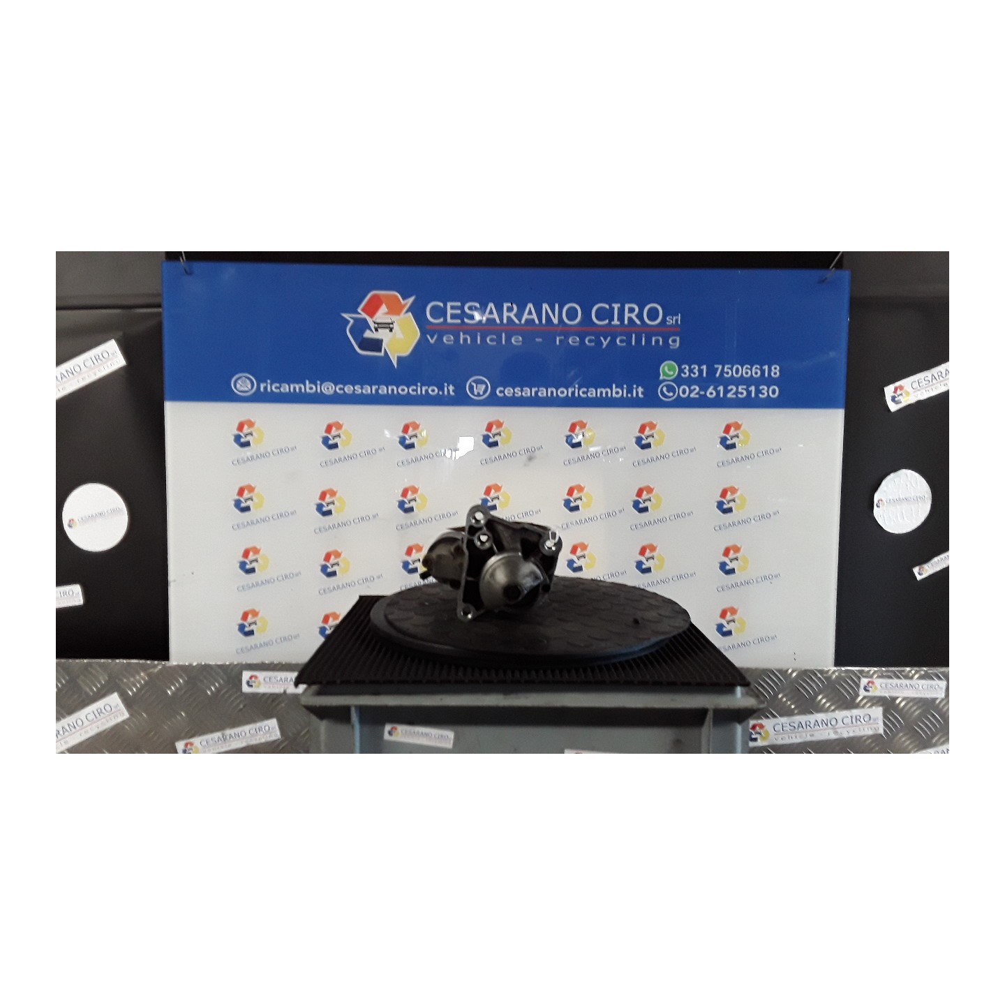 MOTORINO AVVIAMENTO BOSCH 043 RENAULT LAGUNA 2A SERIE (03/01-09/07) F4PC7 8200929534
