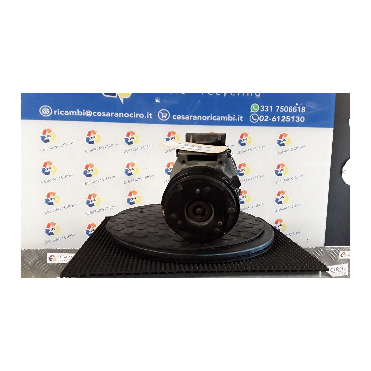 COMPRESSORE A/C 044 RENAULT LAGUNA 2A SERIE (03/01-09/07) F4PC7 7711368186