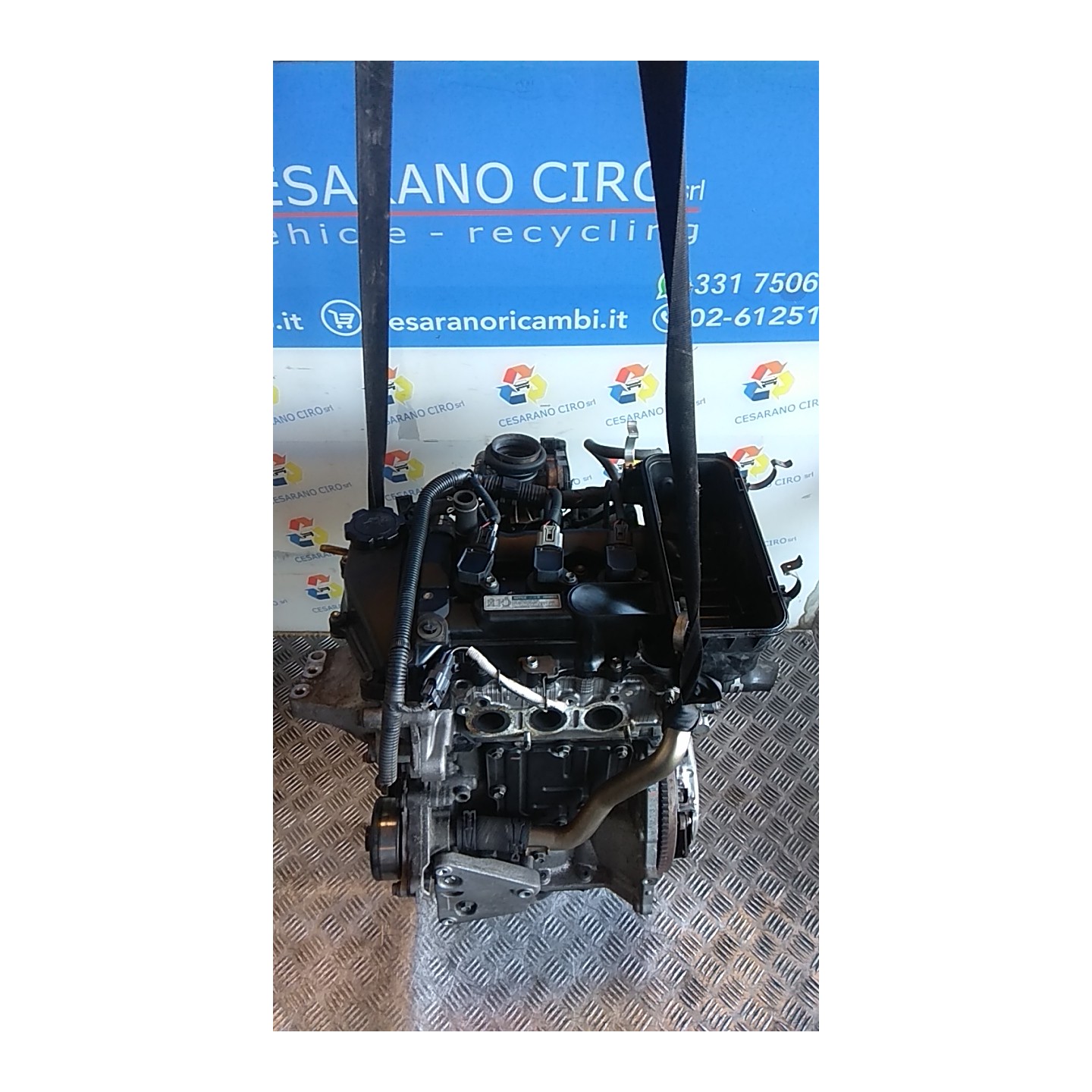 MOTORE COMPL. 001 TOYOTA AYGO 1A SERIE (04/05-10/14) 1KRFE 190000Q010