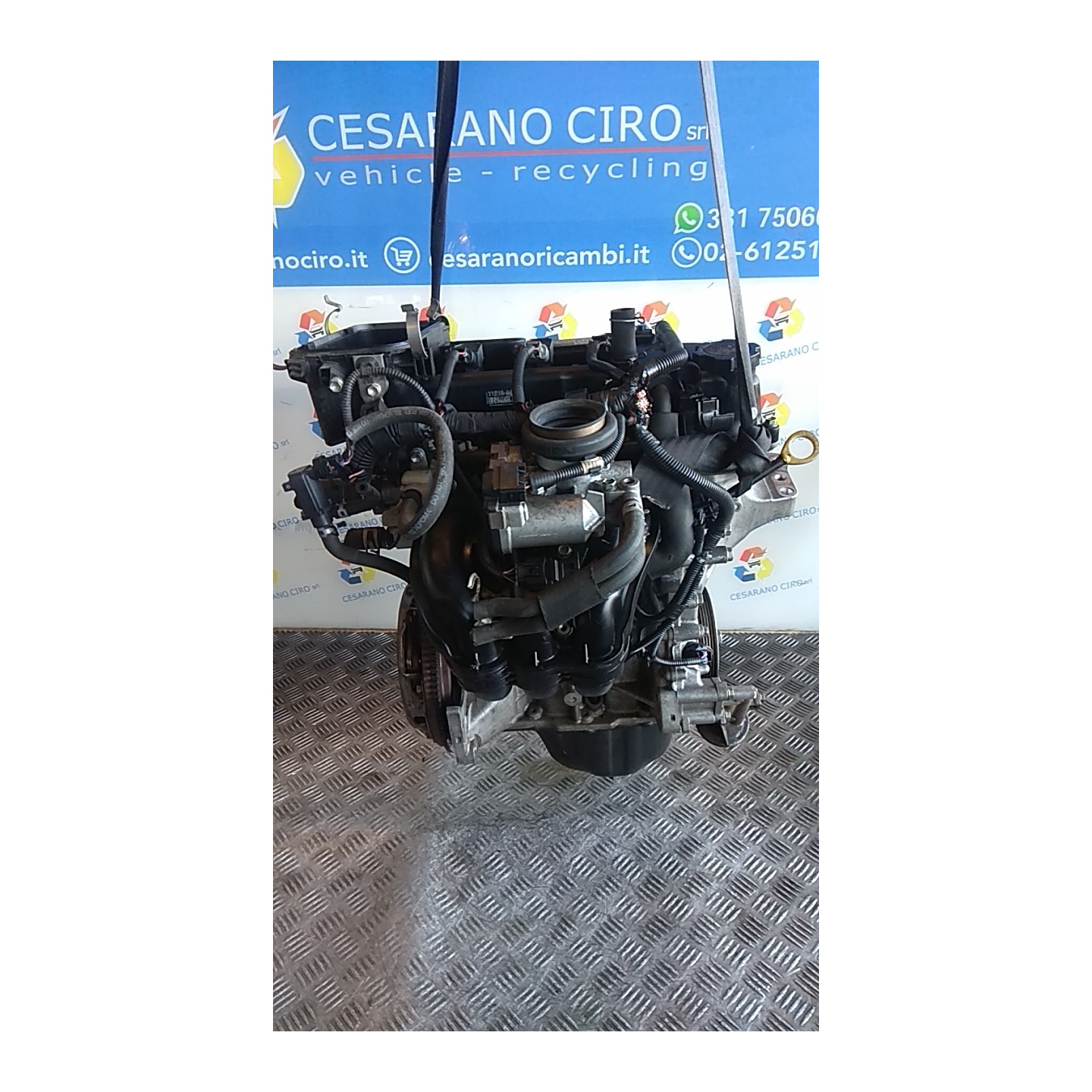 MOTORE COMPL. 001 TOYOTA AYGO 1A SERIE (04/05-10/14) 1KRFE 190000Q010