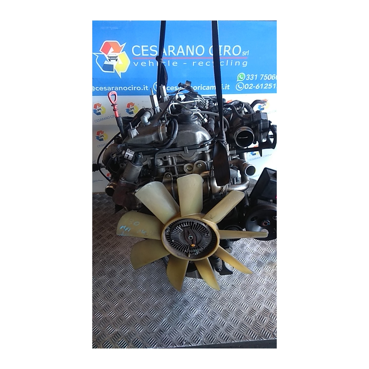MOTORE SEMICOMPL. C/ATM/EURO 4 025 SSANGYONG REXTON/REXTON II (12/03-) 665935 6650106593