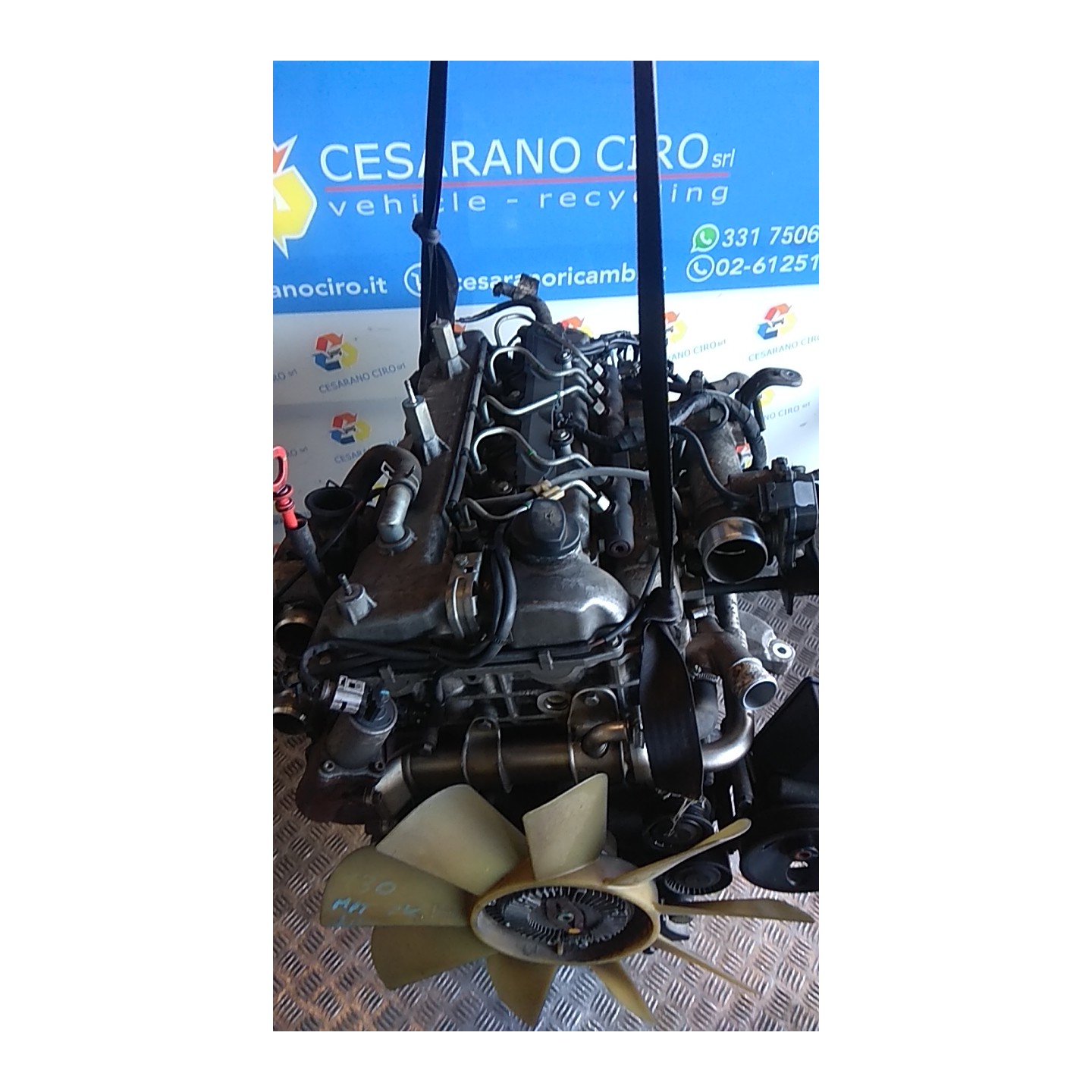 MOTORE SEMICOMPL. C/ATM/EURO 4 025 SSANGYONG REXTON/REXTON II (12/03-) 665935 6650106593