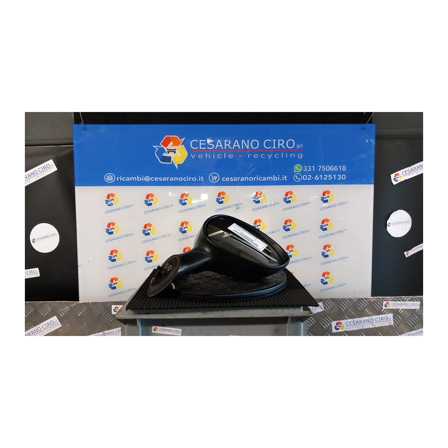 RETROVISORE EST. ELETTRICO TERMICO C/SONDA DX. 032 FIAT GRANDE PUNTO (2Y) (06/05-12/08 350A1000 735465558
