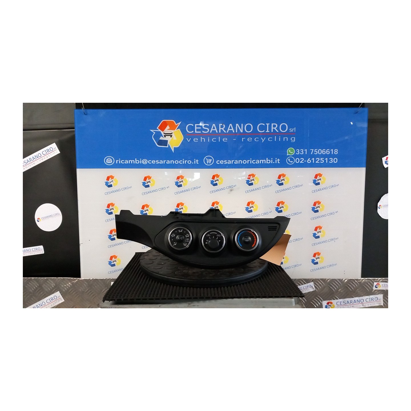 BLOCCO COMANDO CLIMATIZZAZIONE 114 TOYOTA YARIS (03/17-02/21) 1KR 559000D800C3