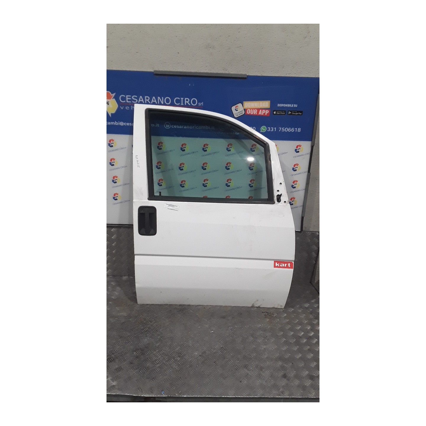 PORTA ANT. DX. 124 FIAT SCUDO (PL) (02/96-12/03) WJZ 9790384188