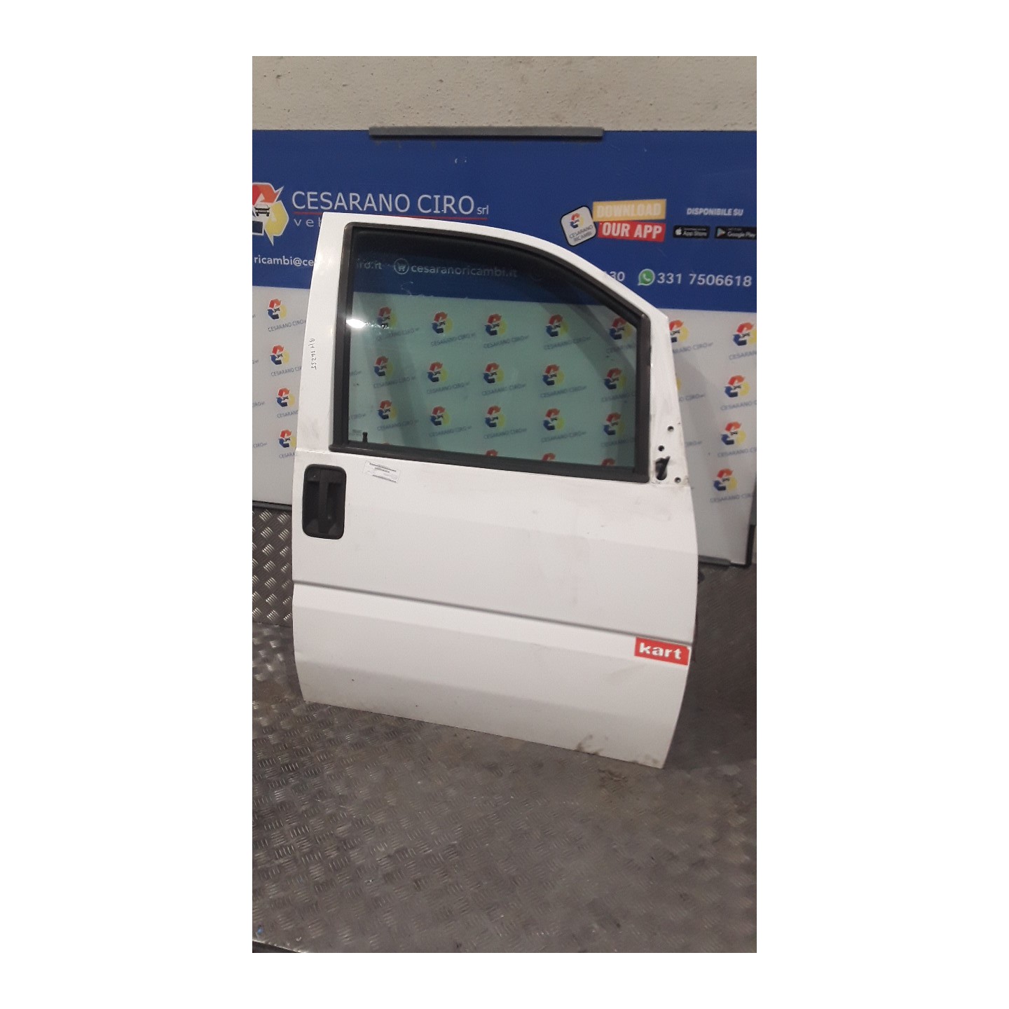 PORTA ANT. DX. 124 FIAT SCUDO (PL) (02/96-12/03) WJZ 9790384188